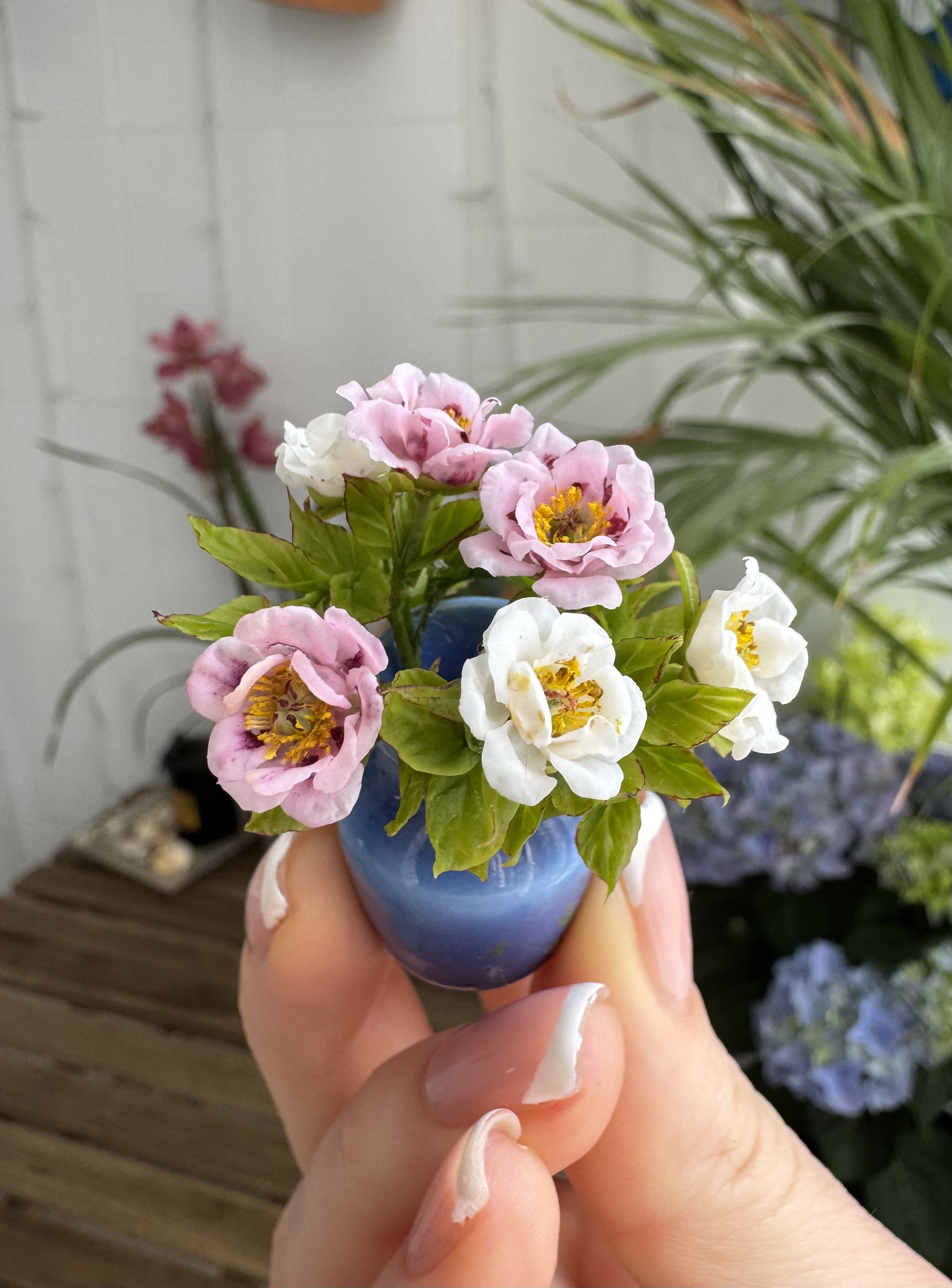 Dollhouse Tree  Peony, Scale 1/12, TO ORDER