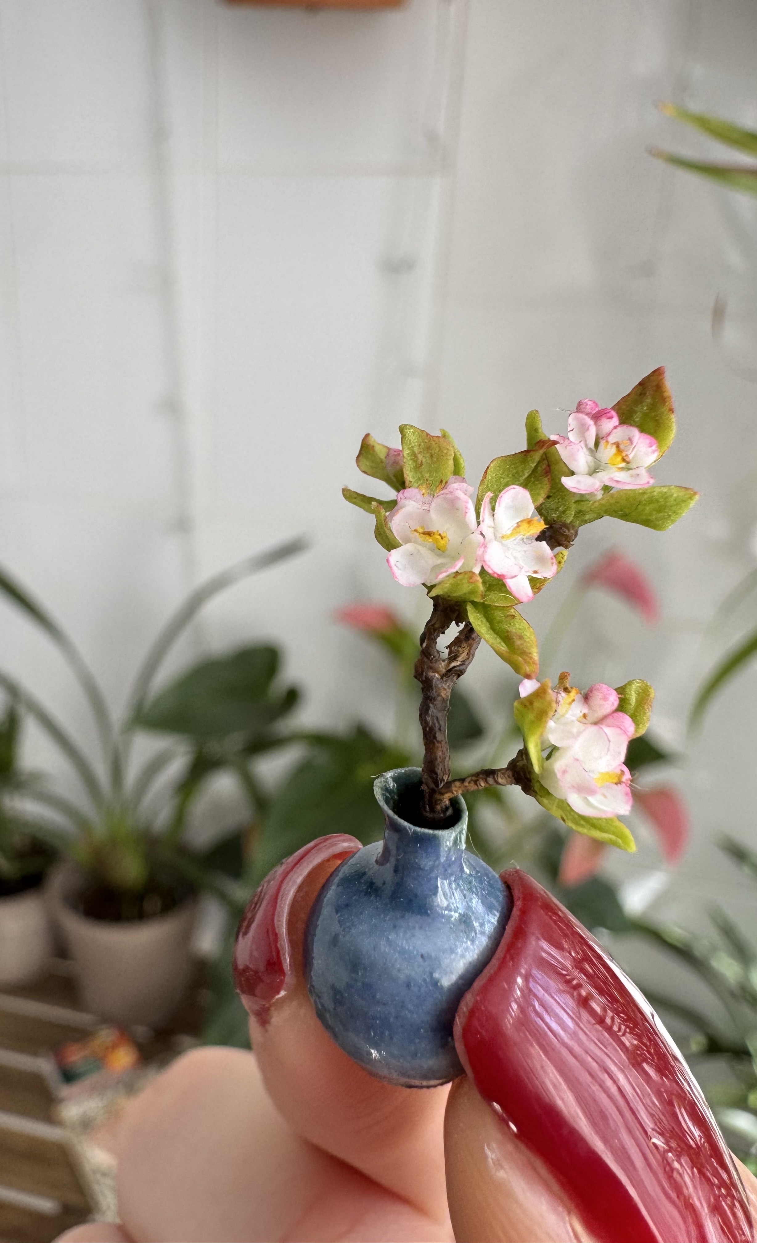 Dollhouse Apple bloom, Scale 1/12 - To order