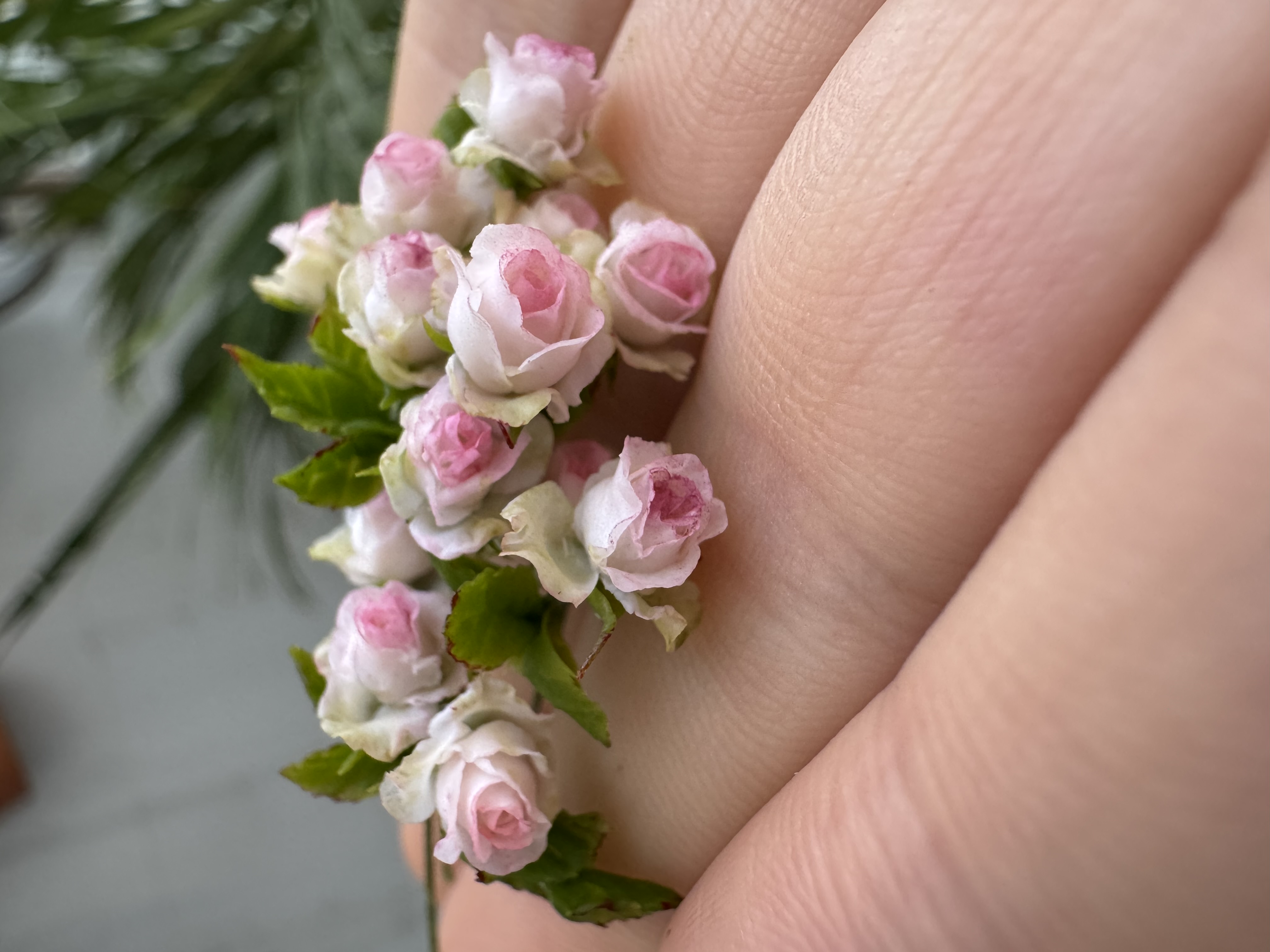Miniature rose, Scale 1/12 - TO ORDER