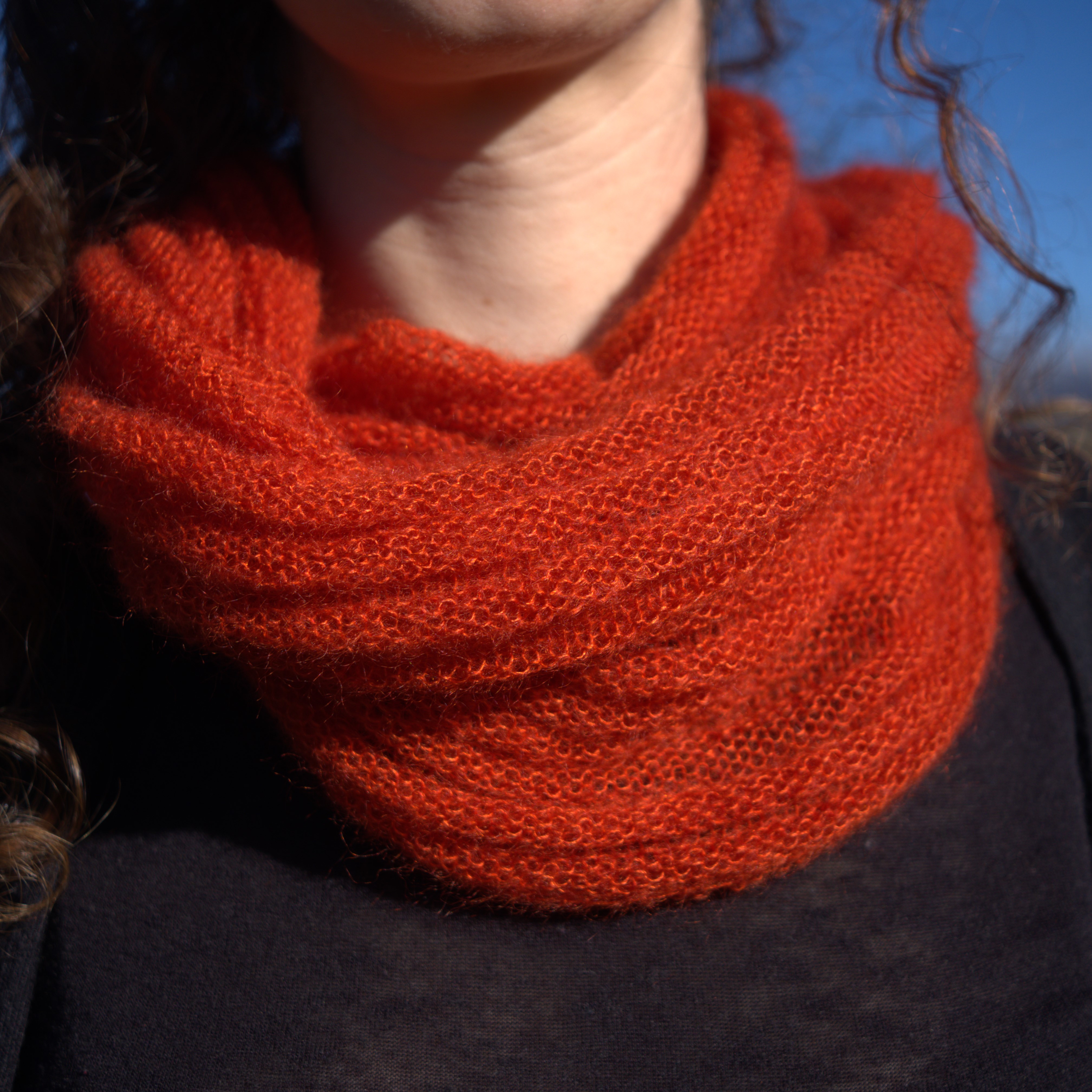 "Sigma" lepoko itxia / foulard cerrado "Sigma" / snood "sigma"