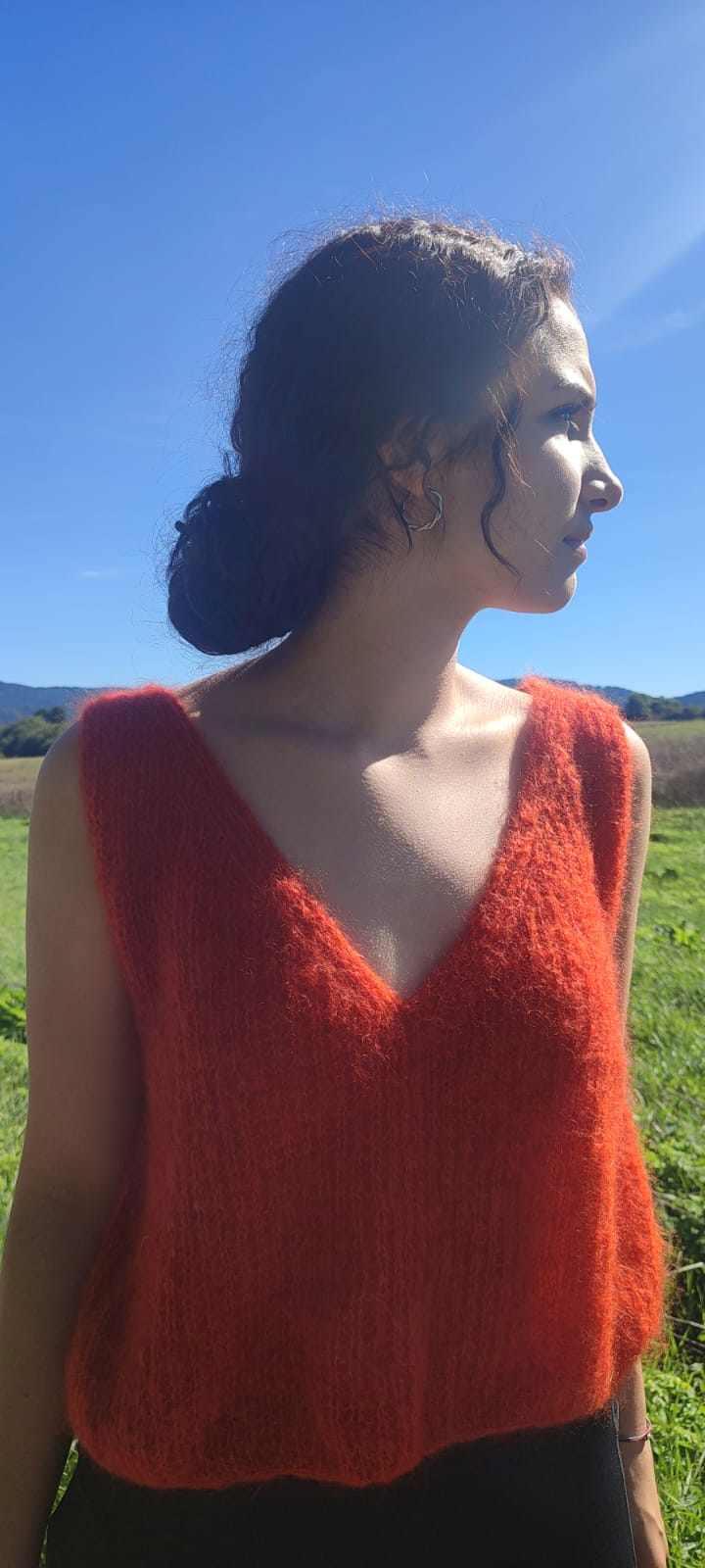 "Yelek" ehuntzeko kit-a / kit de tejer "Yelek" / kit tricot / Knitting kit
