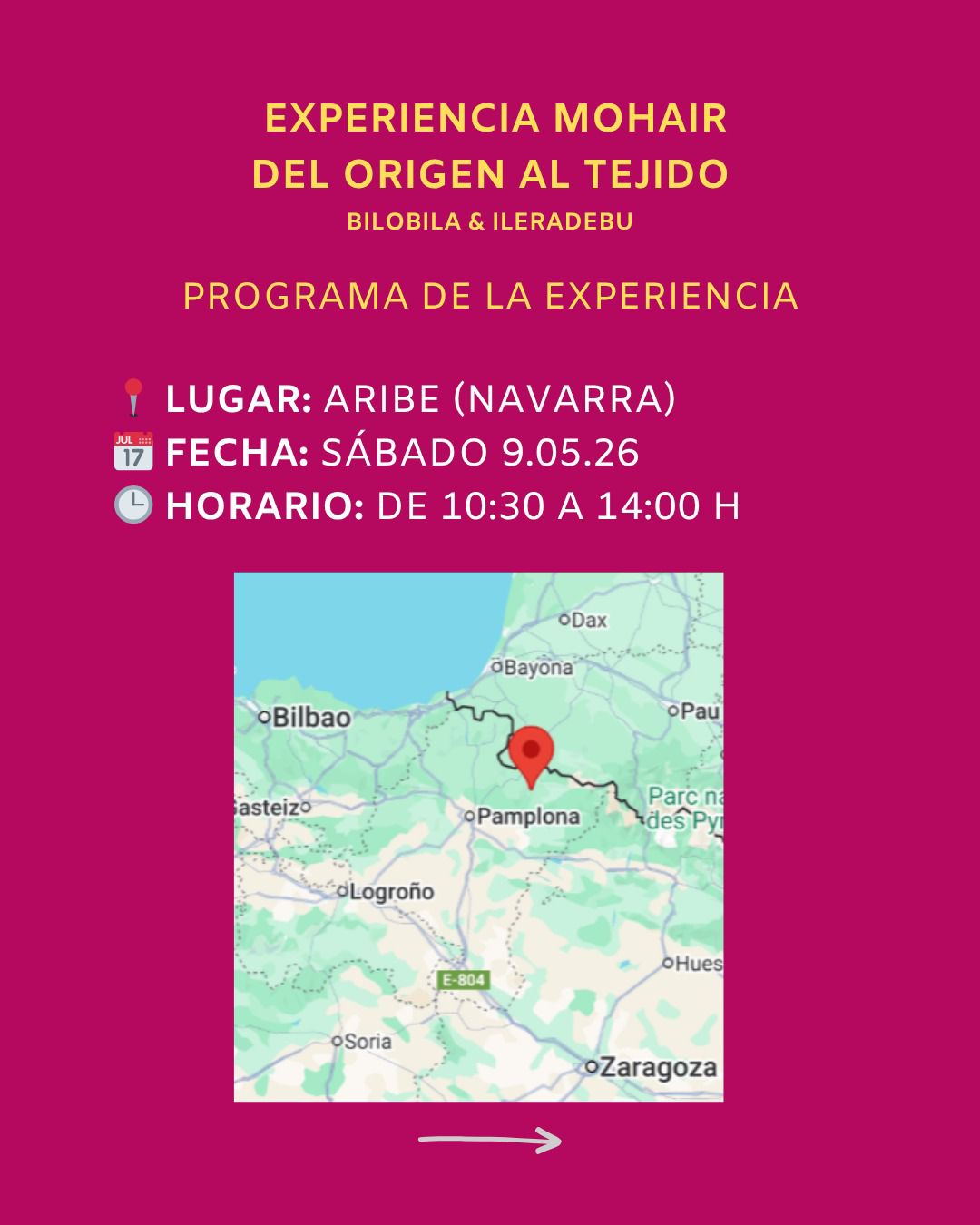 EXPERIENCIA CONOCIENDO EL MOHAIR II: DEL ORIGEN AL CALADO