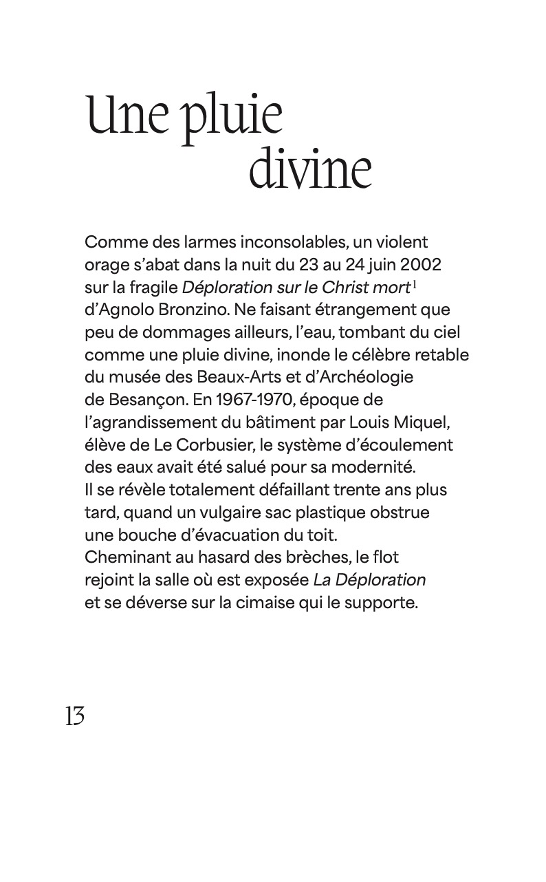 Claire Stoullig, Le Cadeau