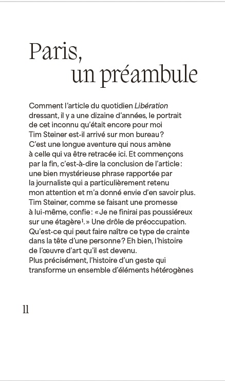 Vanessa Morisset, "Je ne finirai pas poussiéreux sur une étagère"