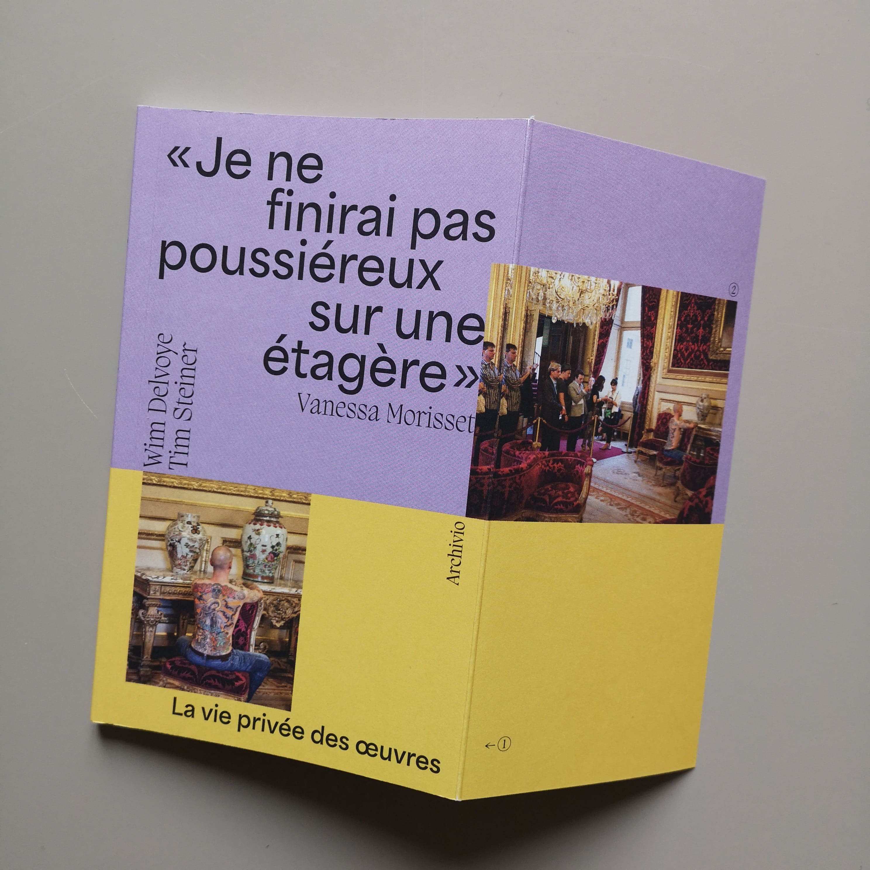 Vanessa Morisset, "Je ne finirai pas poussiéreux sur une étagère"