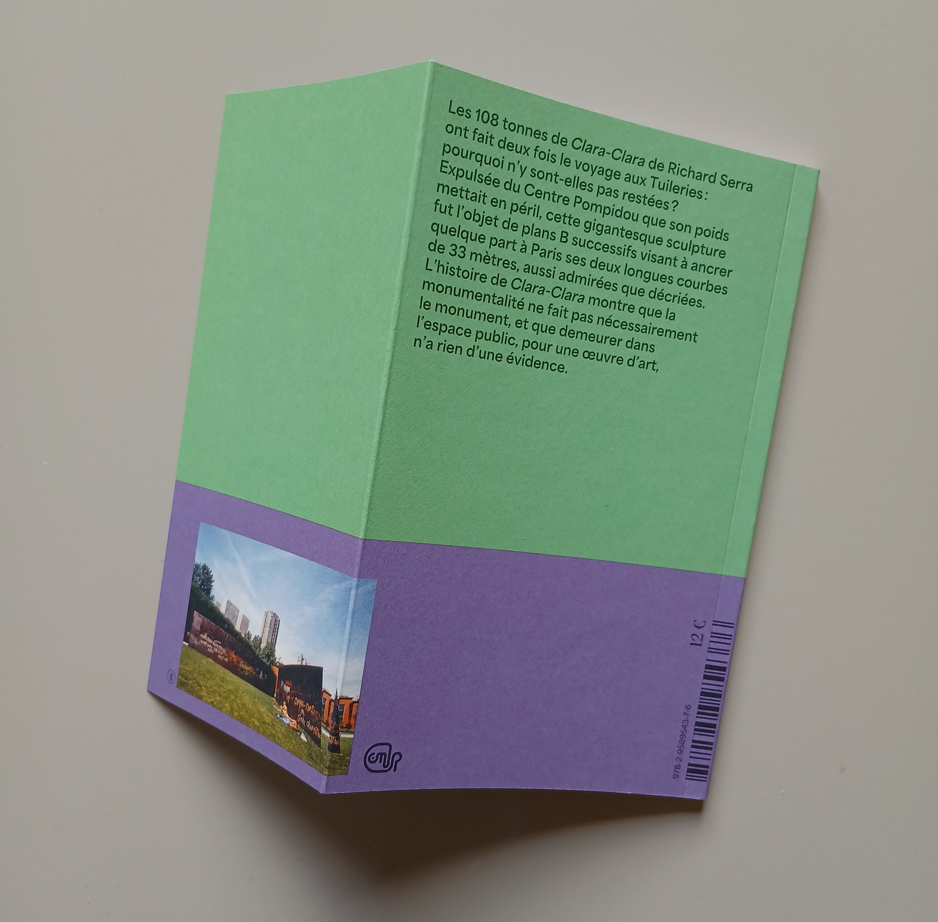 Cédric Loire, 108 tonnes aux Tuileries