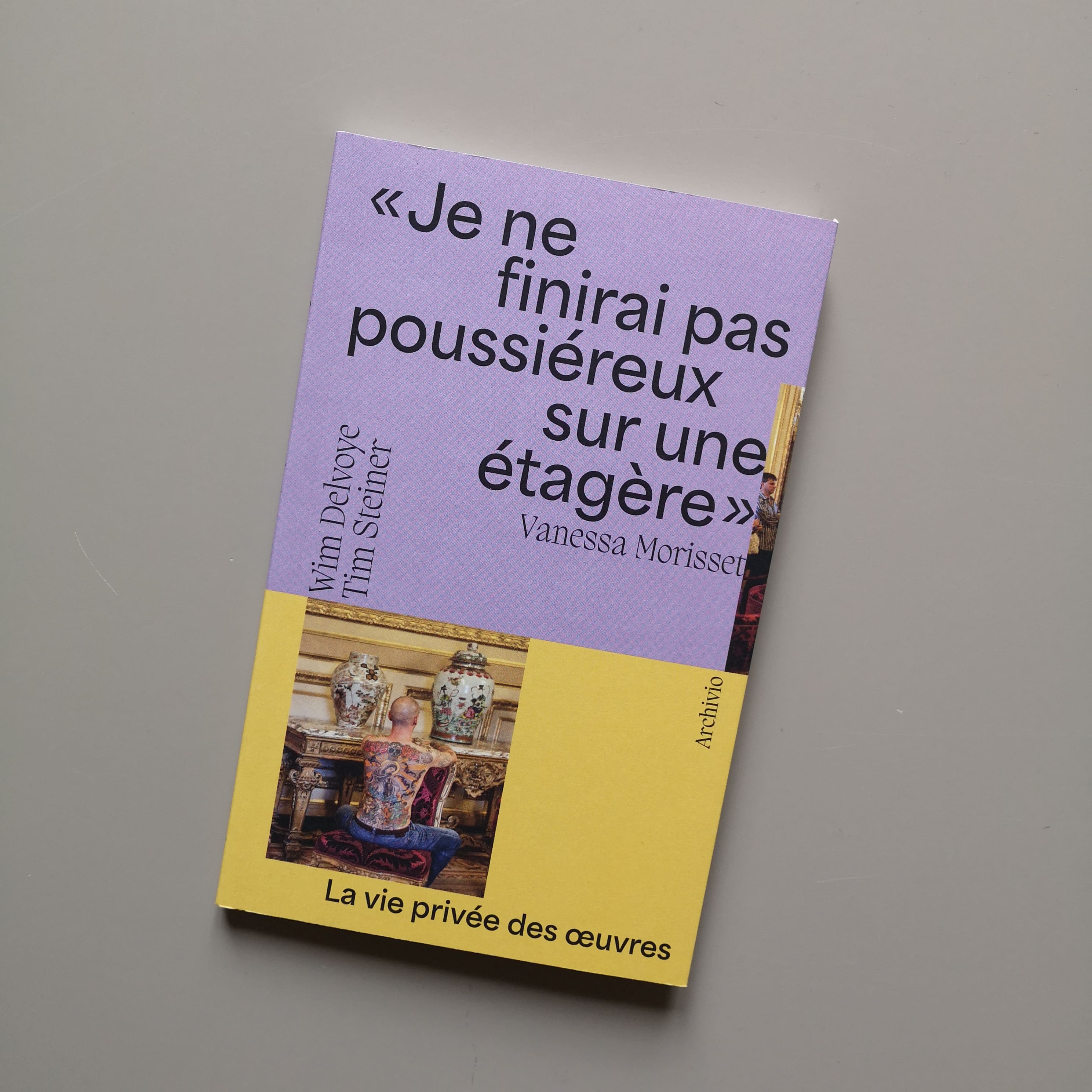 Vanessa Morisset, "Je ne finirai pas poussiéreux sur une étagère"