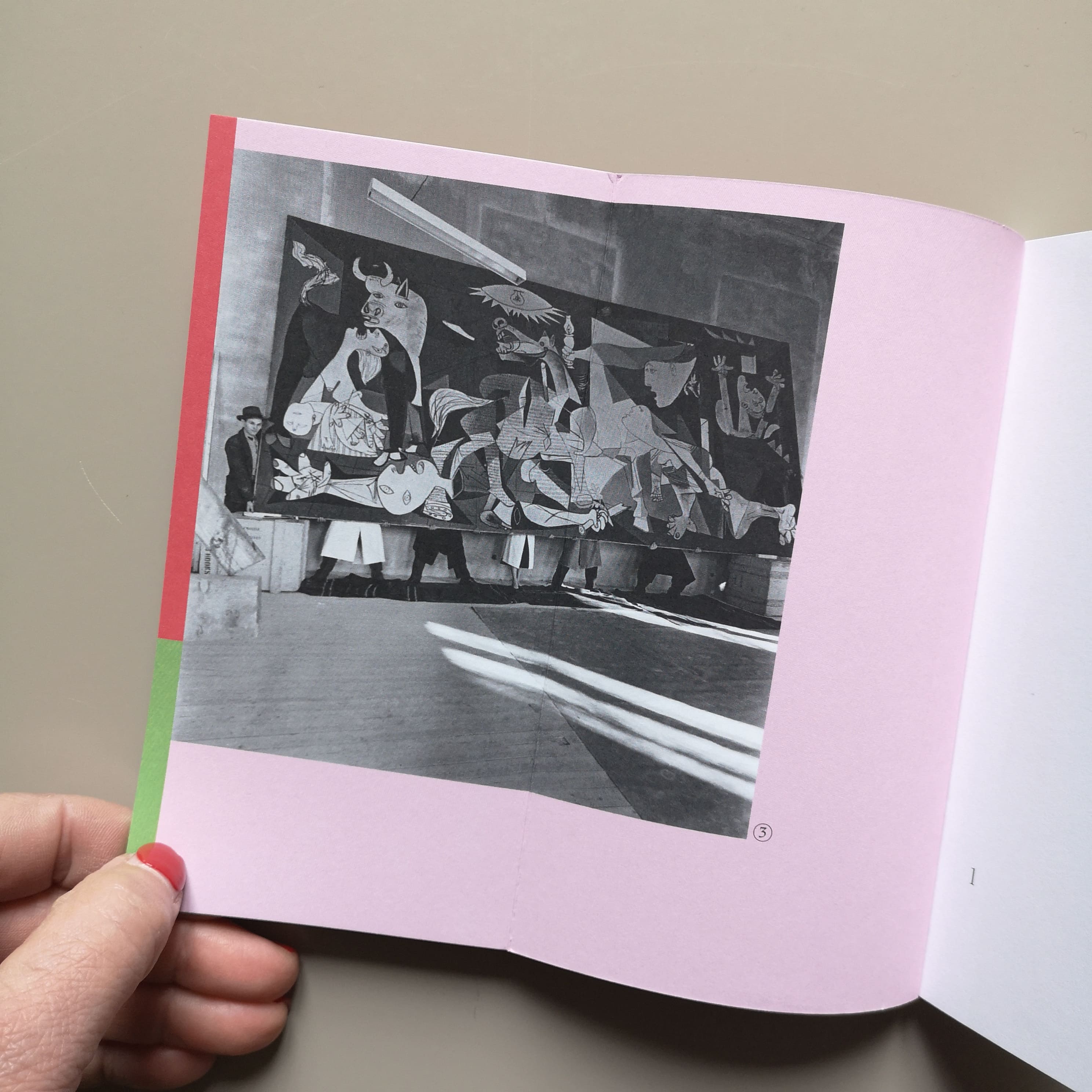 Isabelle Limousin, Dérouler 'Guernica'