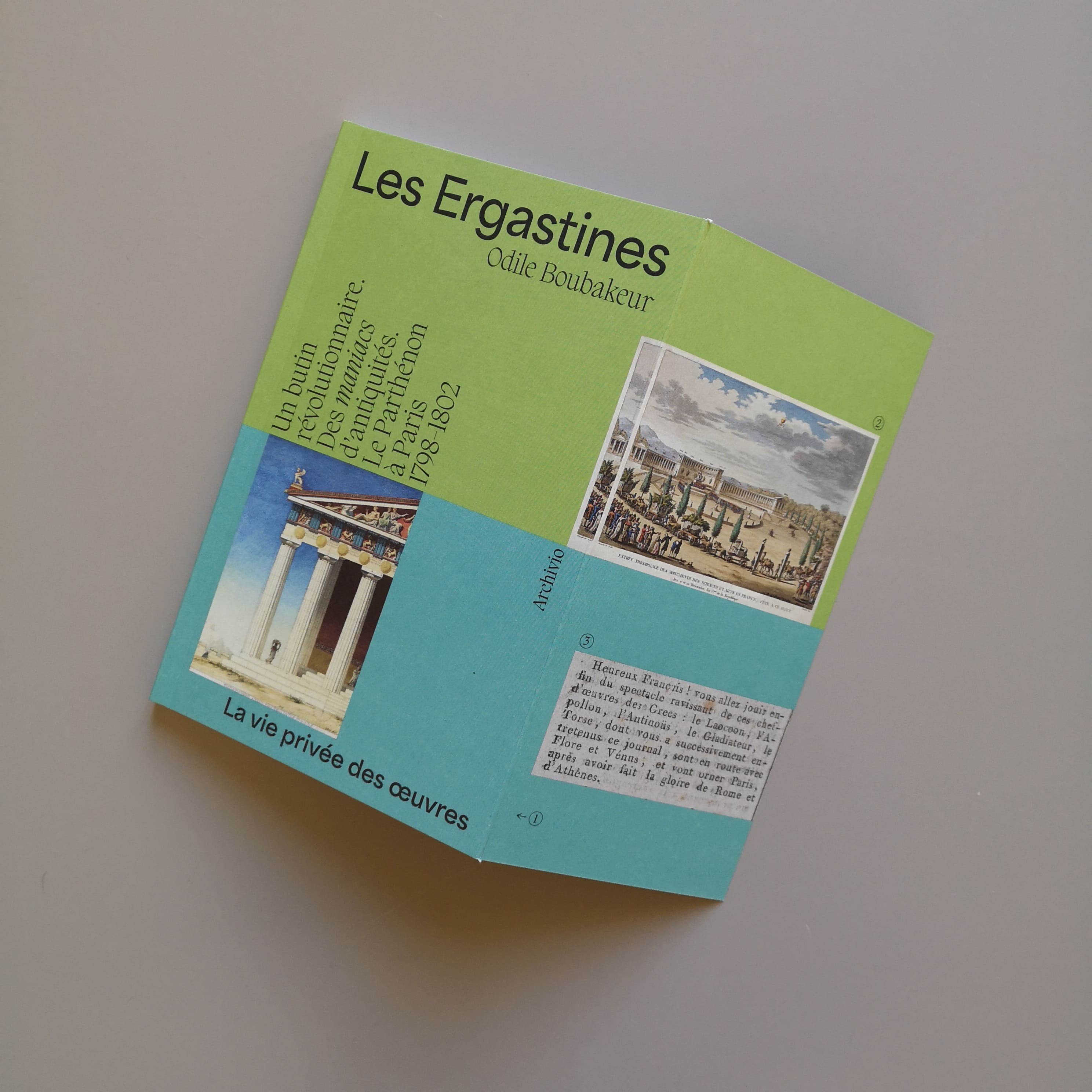 Odile Boubakeur, Les Ergastines
