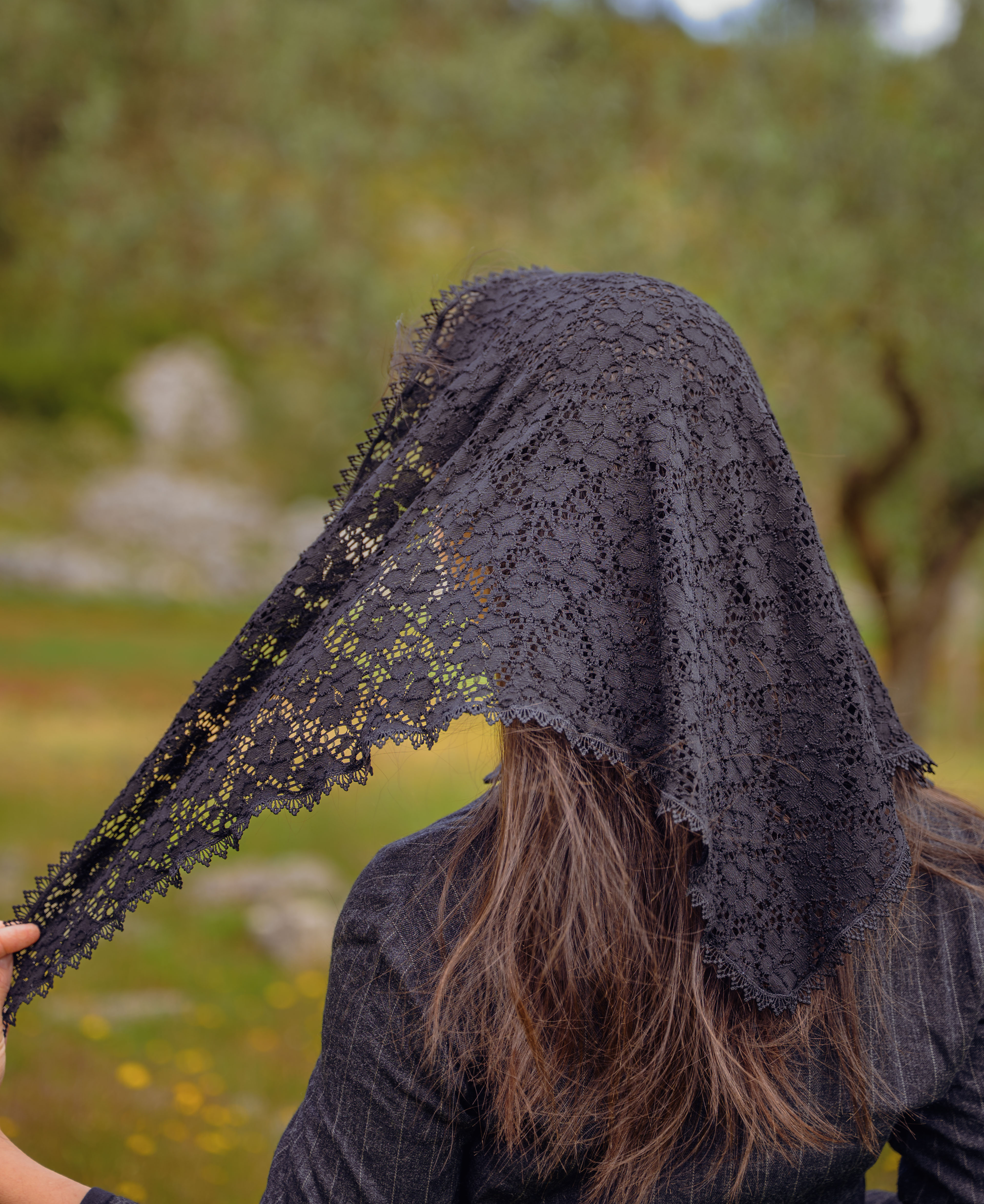 Véu Tradicional | Preto 