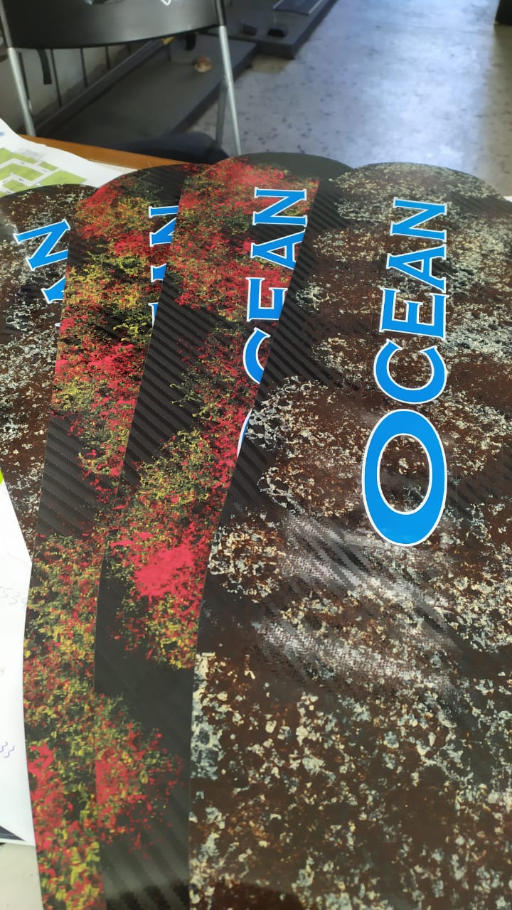 Palas 100% Carbono Ocean Barbatana BG