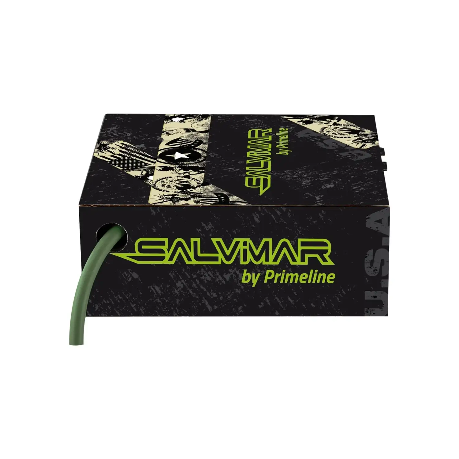 SALVIMAR RUBBER Primeline 16mm OPTIMUS OLIVE GREEN BOX 15mt