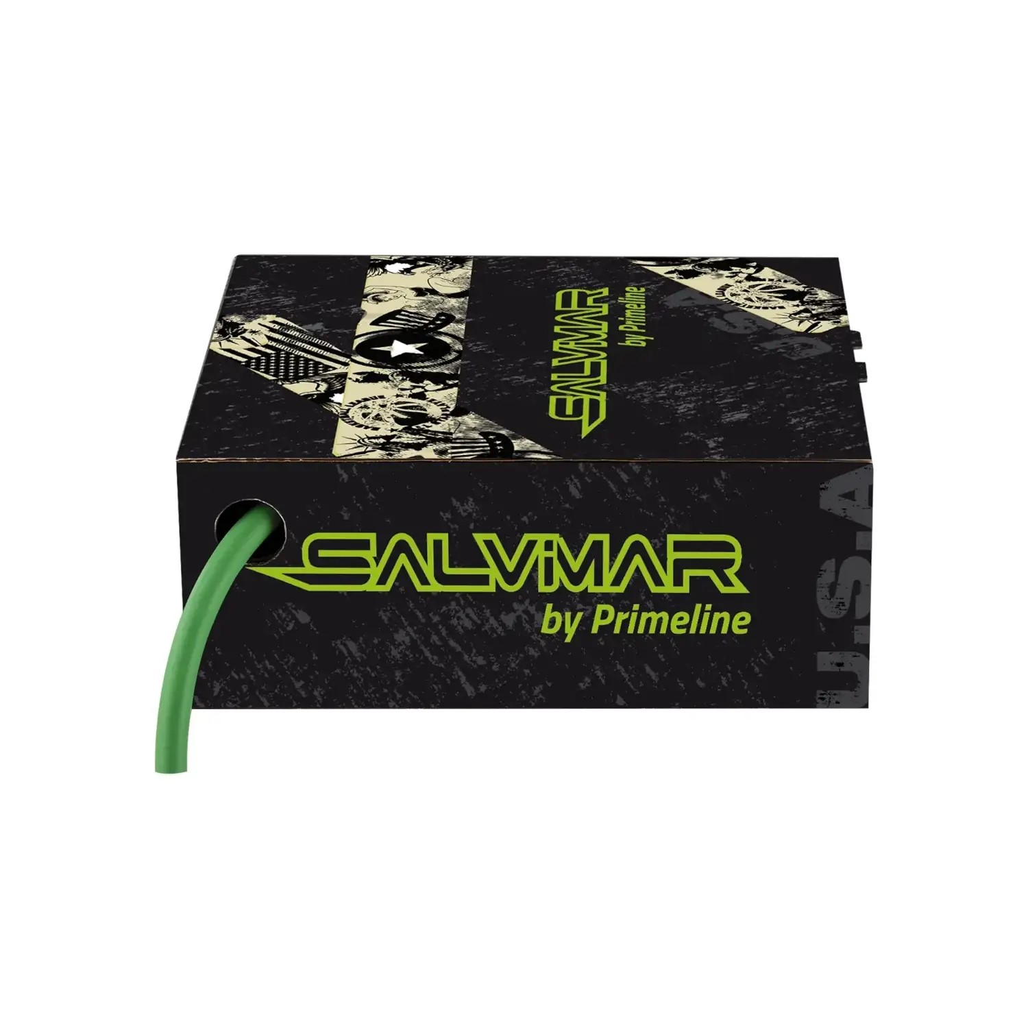 SALVIMAR RUBBER Primeline 14.5mm - HURRICANE ACID GREEN BOX 15mt