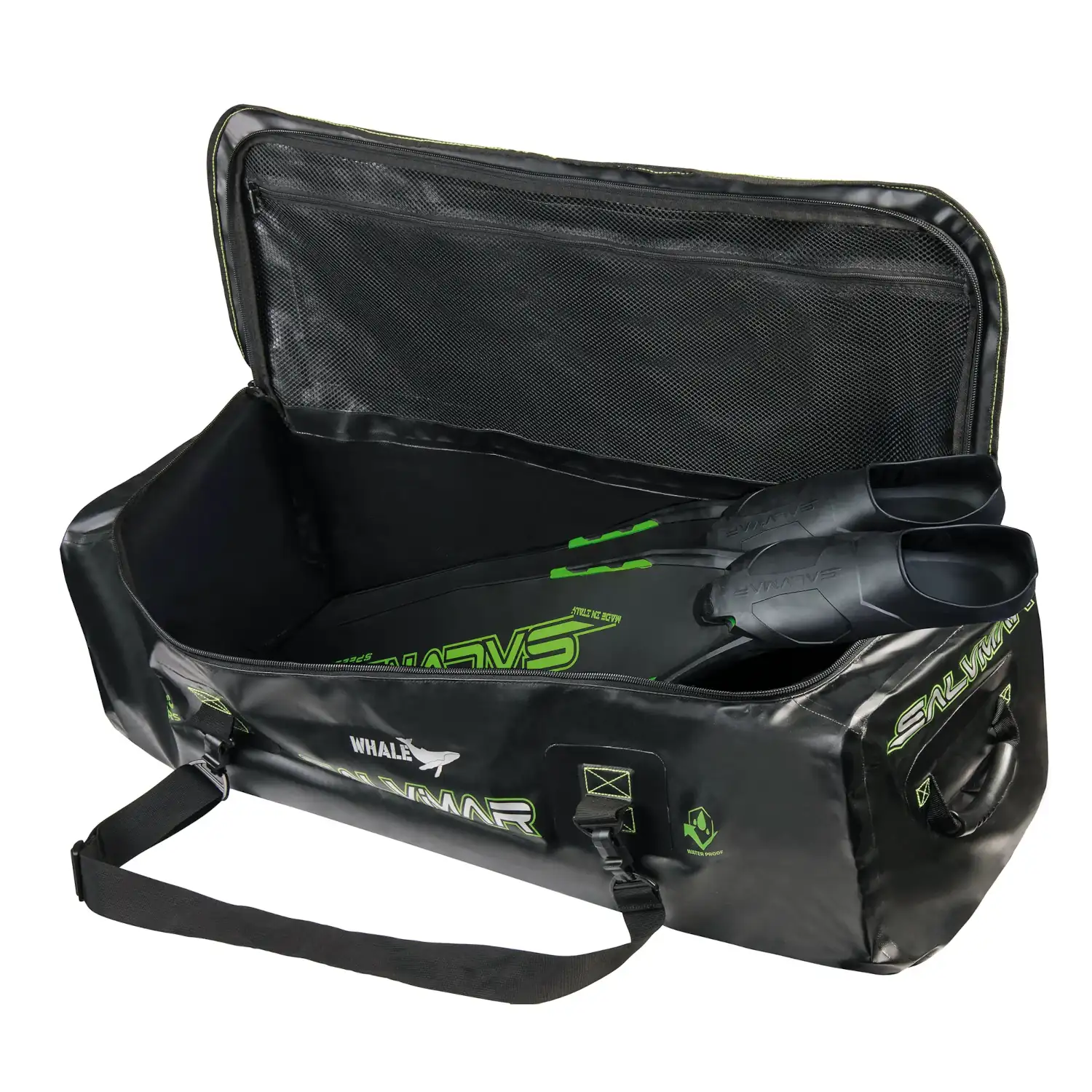 SALVIMAR 135L WHALE DRYBAG, Black
