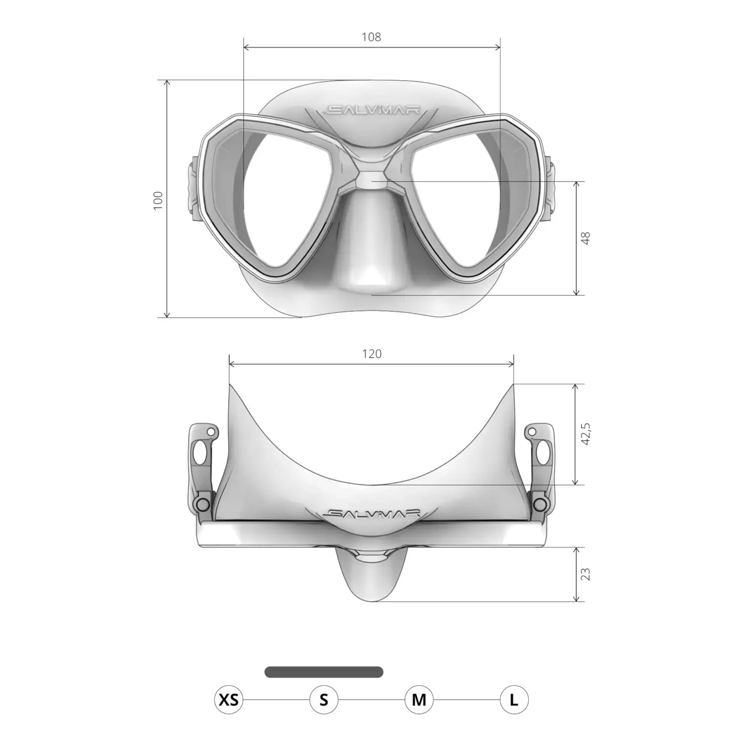 SALVIMAR MASK MORPHEUS YOUTH 