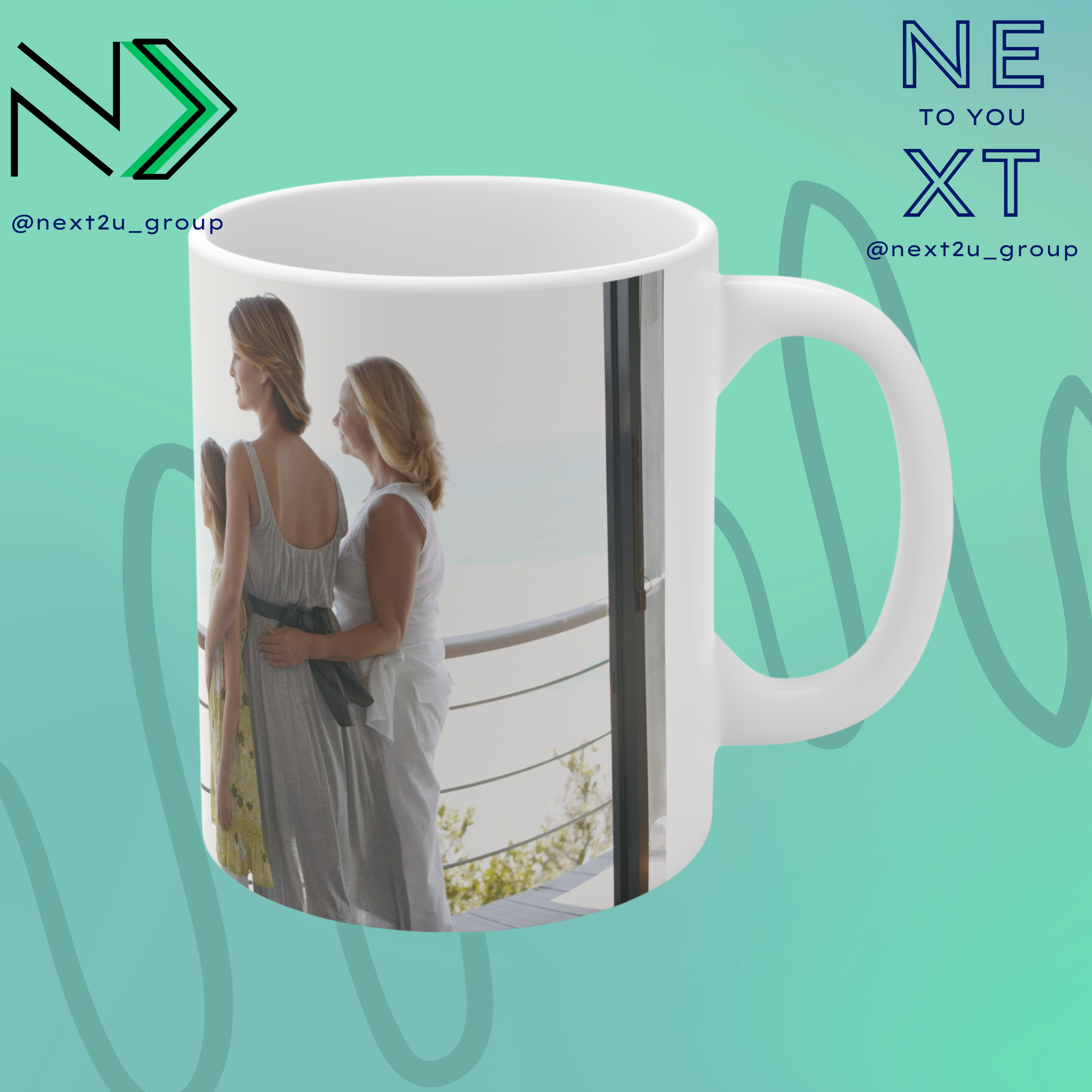 Taza cerámica Blanca personalizada