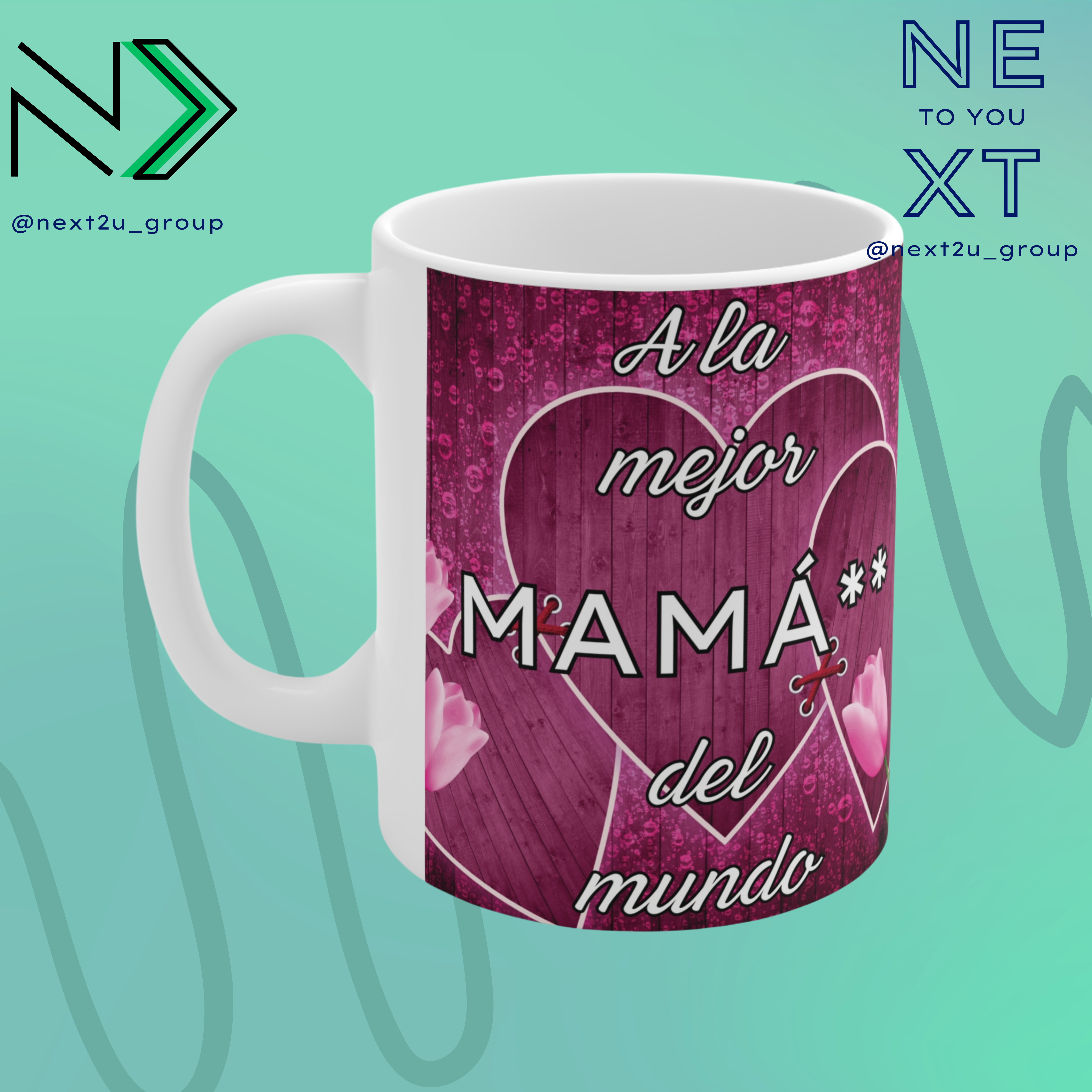 Taza cerámica Blanca personalizada