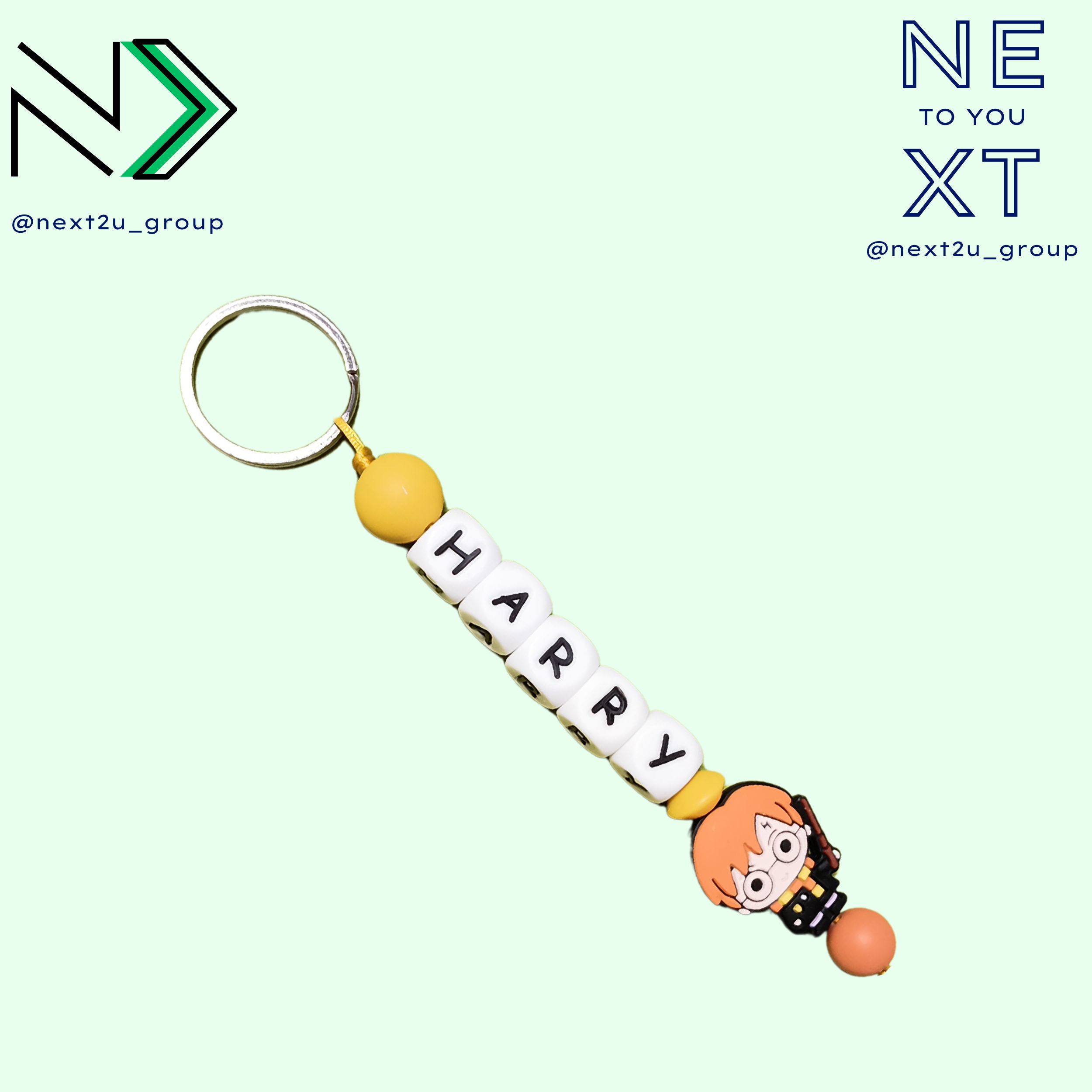 Llavero de silicona Harry Potter - Escoge entre las 4 opciones