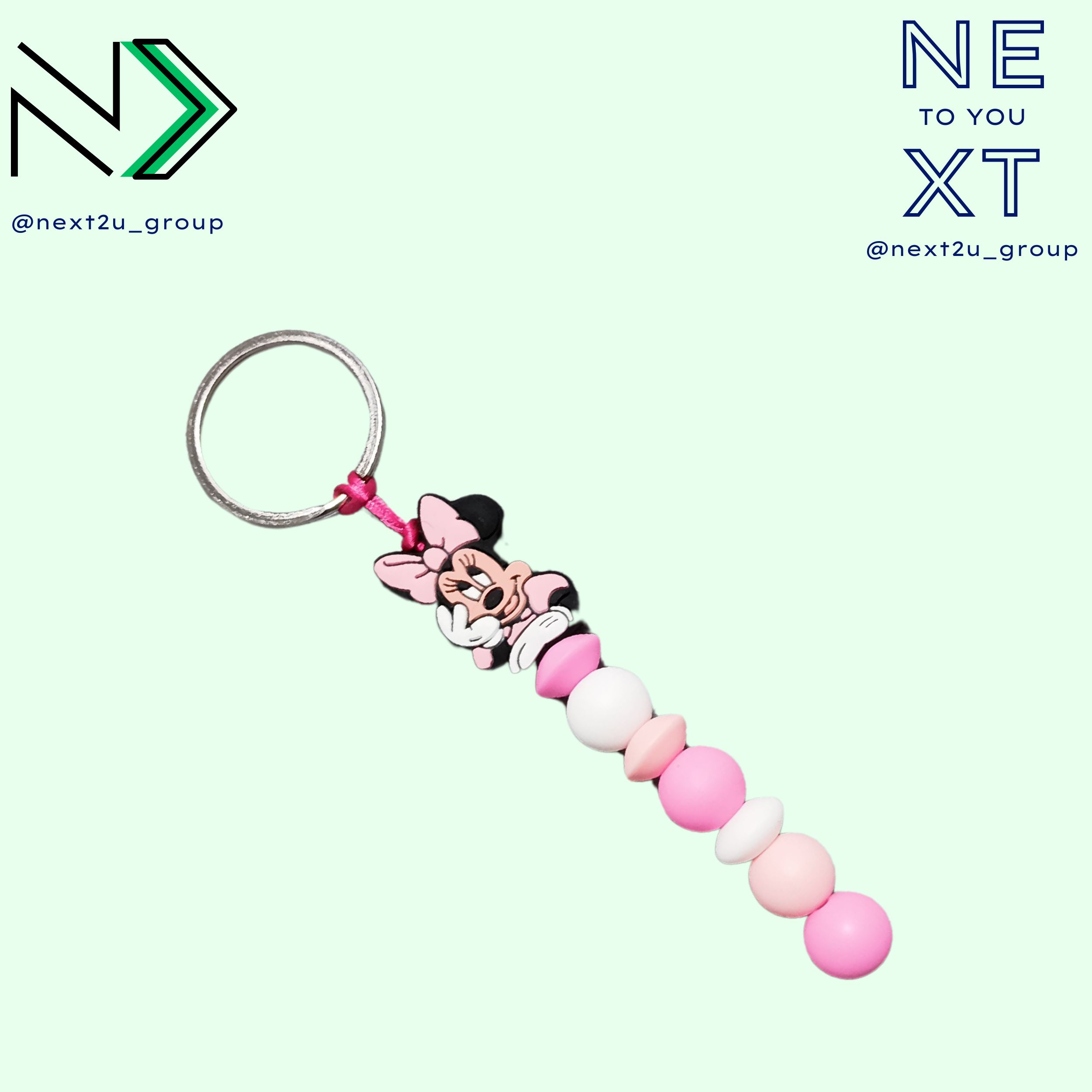 Llavero de silicona Minnie