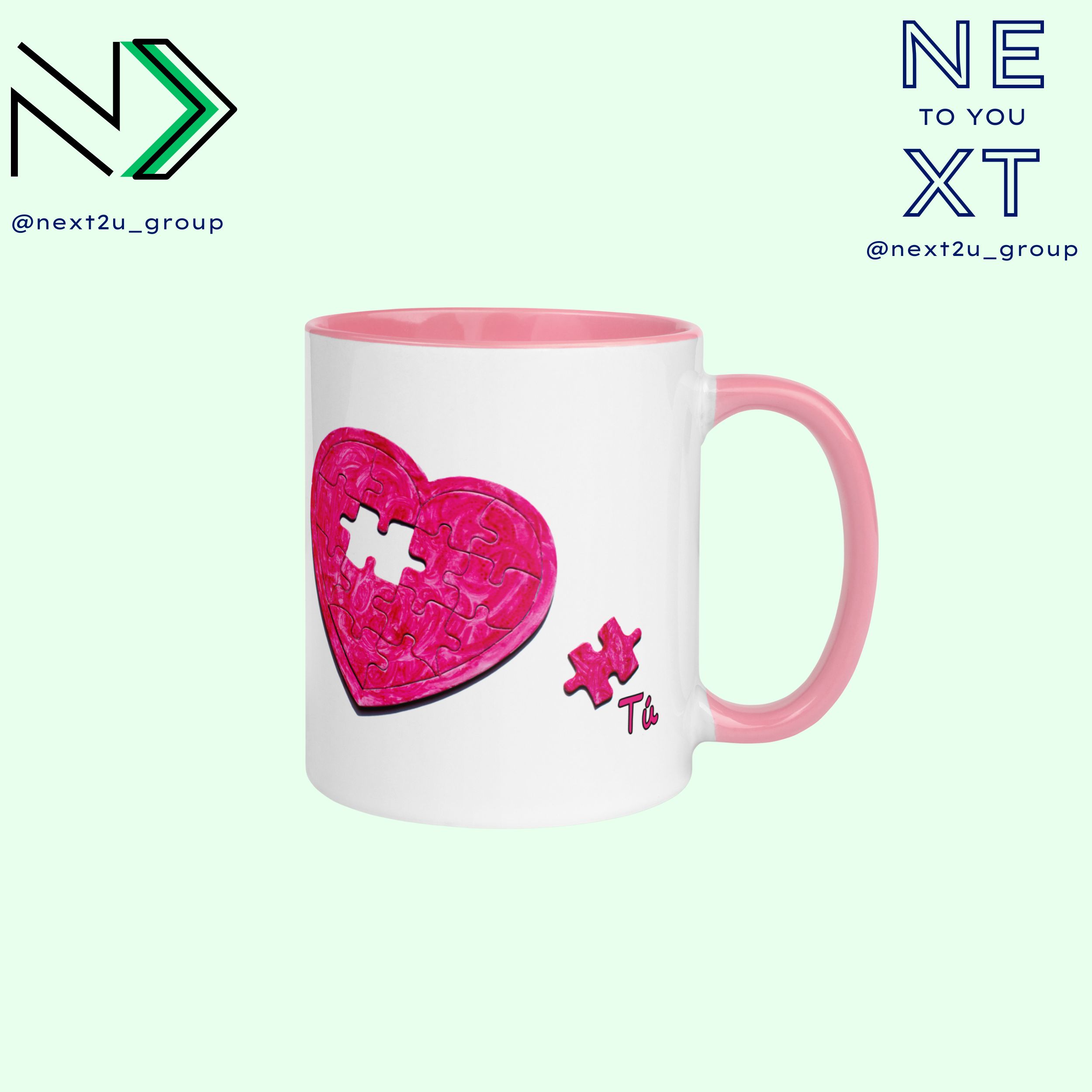 Taza cerámica San Valentín personalizada n°1