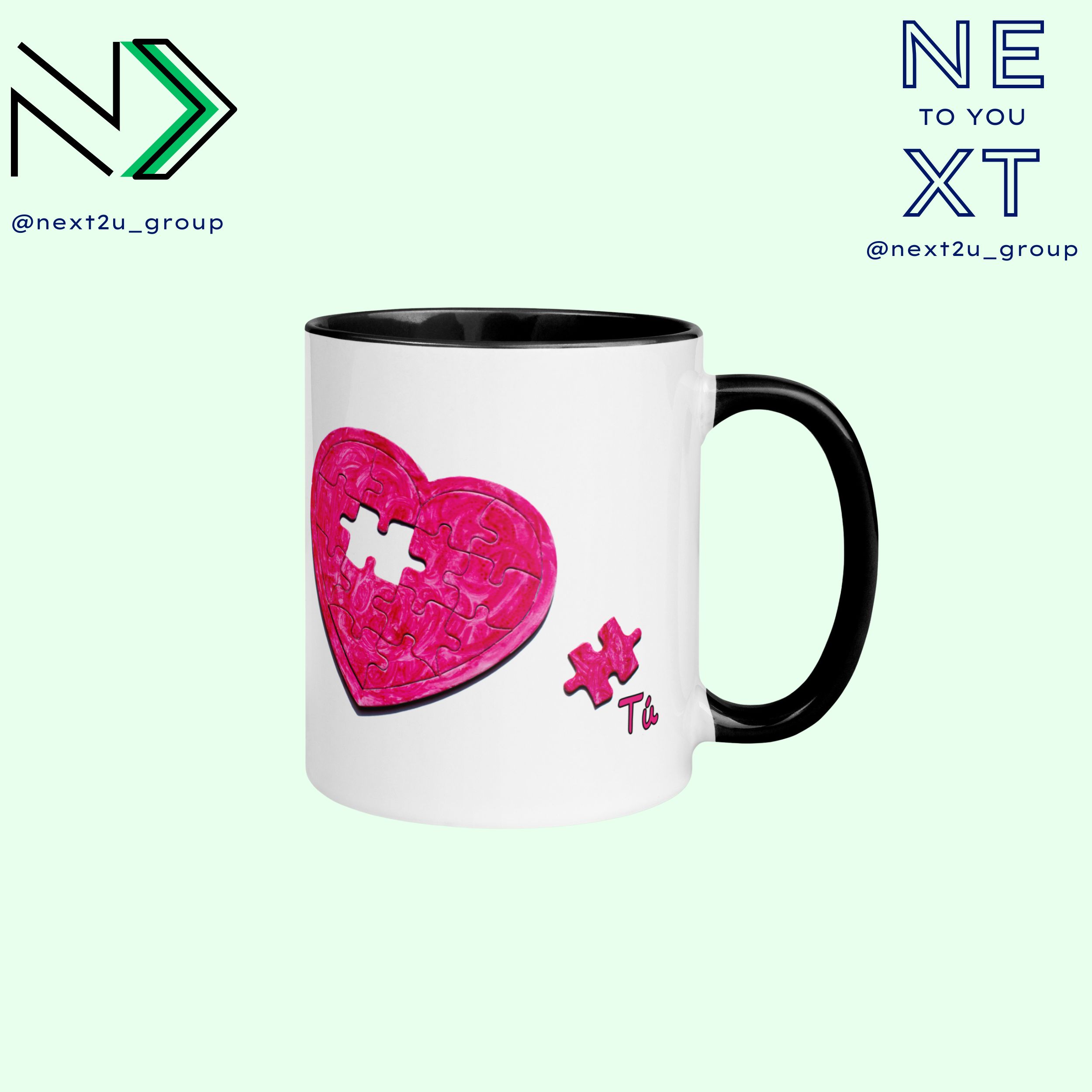 Taza cerámica San Valentín personalizada n°1