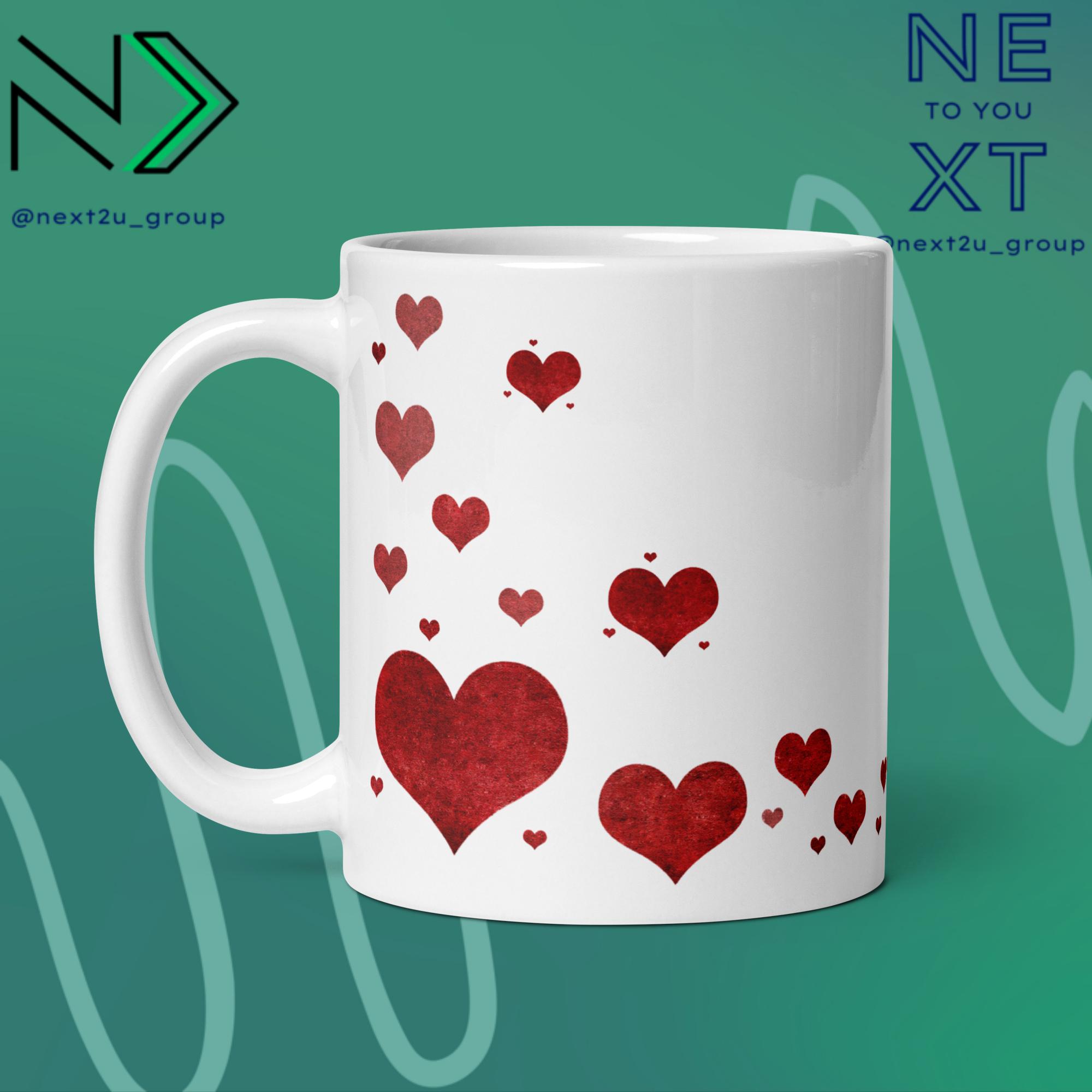 Taza cerámica San Valentín personalizada n°2