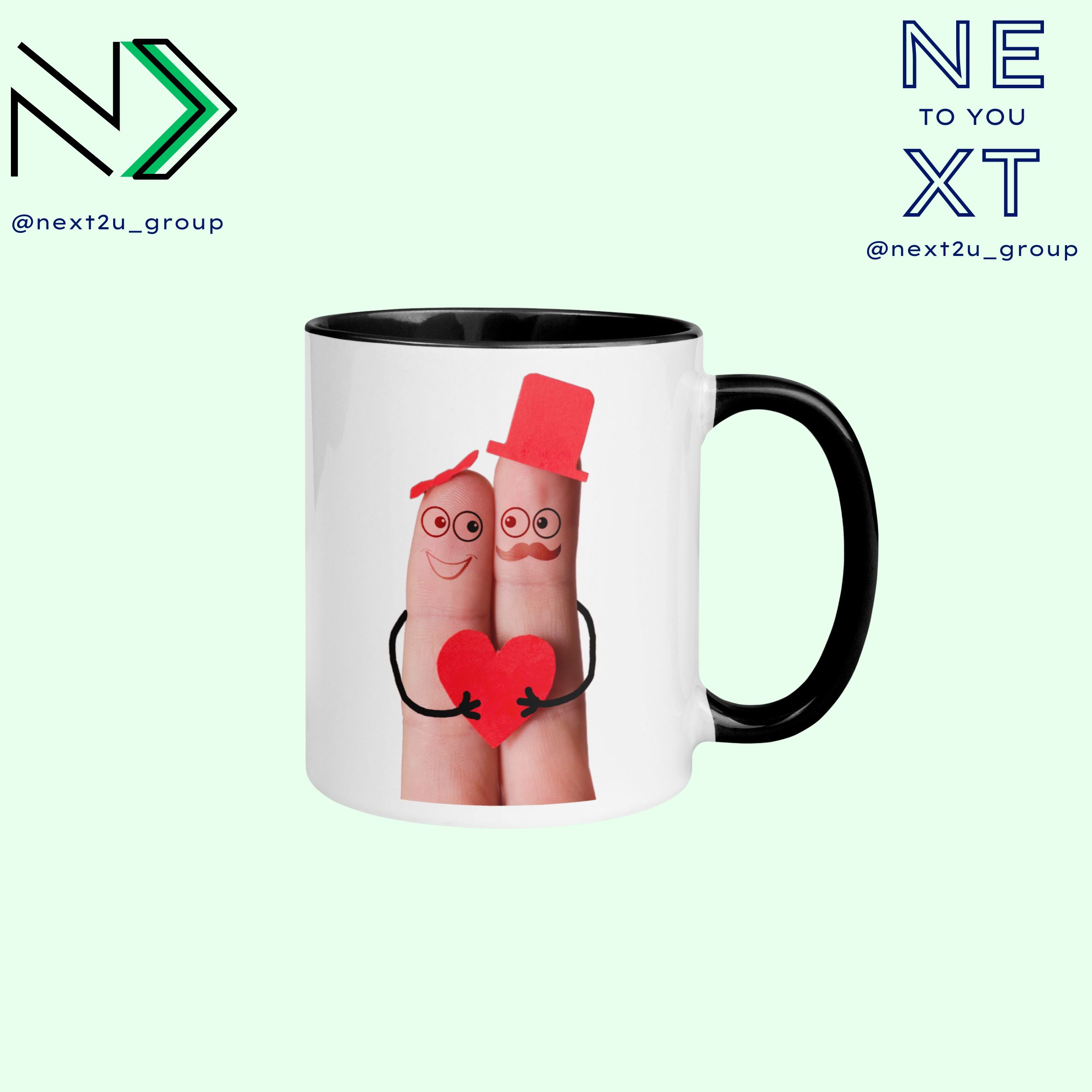 Taza cerámica San Valentín personalizada n°3