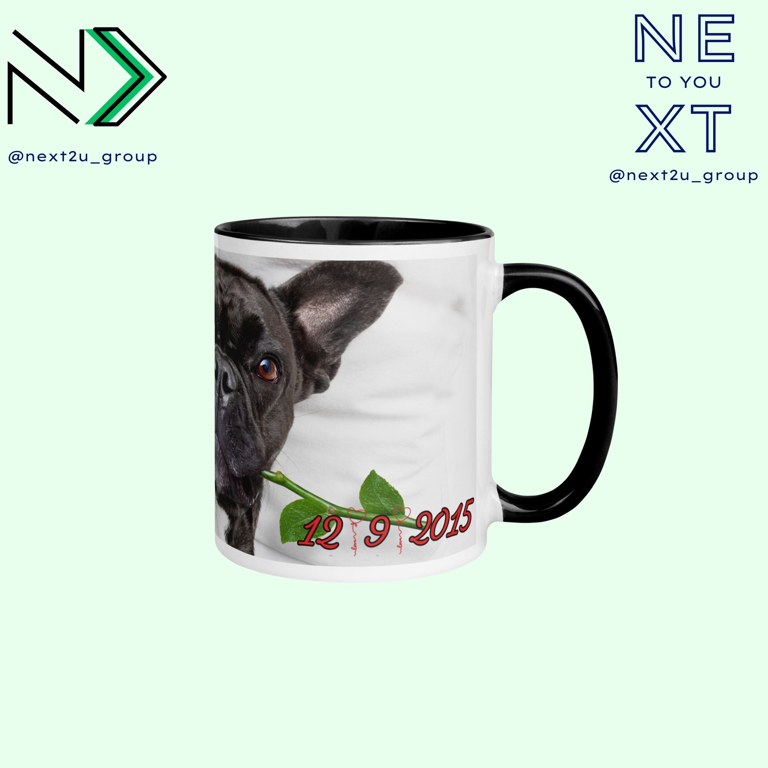 Taza cerámica San Valentín personalizada n°6