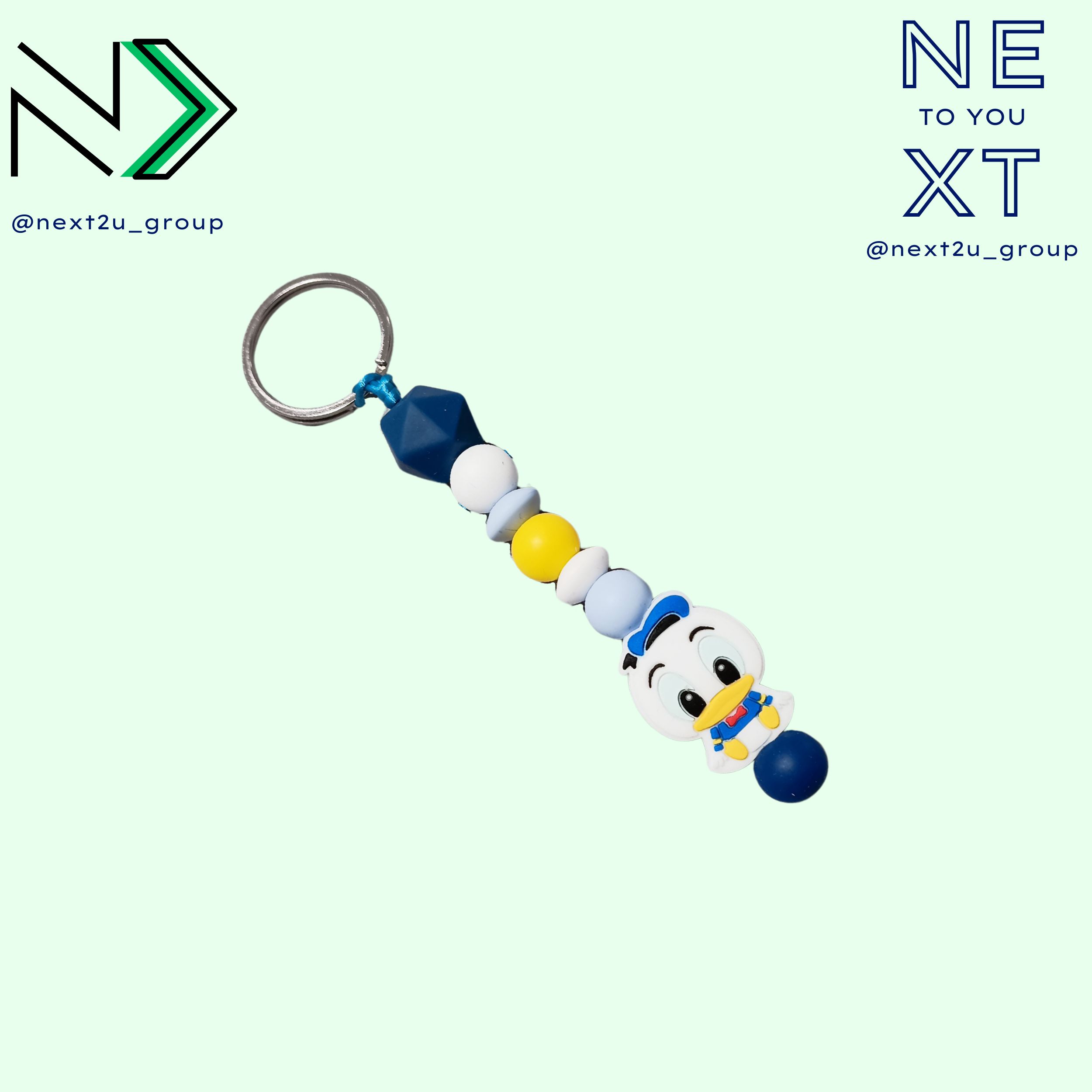 Llavero de silicona Donald Jr.