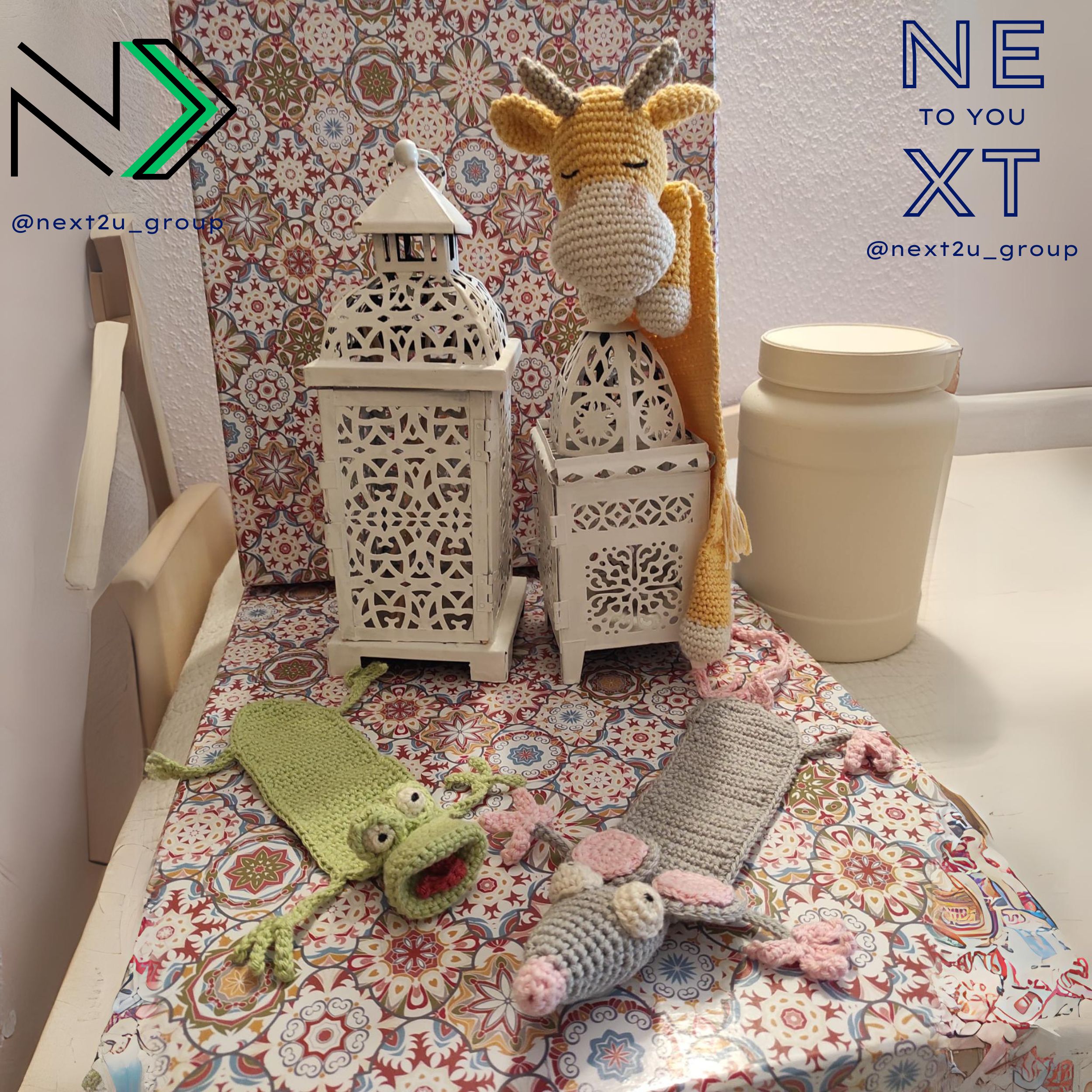 Marcapáginas Amigurumi