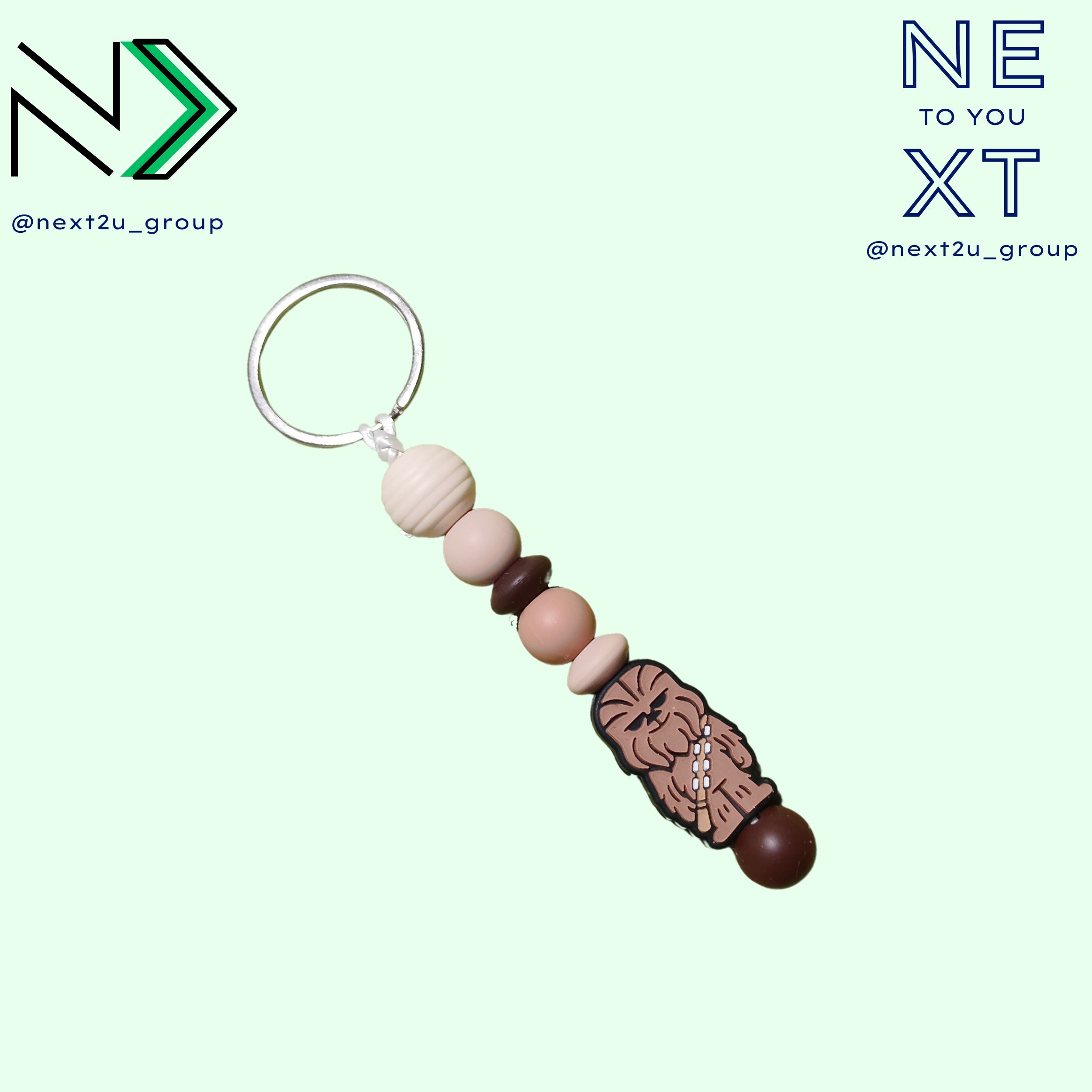 Llavero de silicona Chewbacca