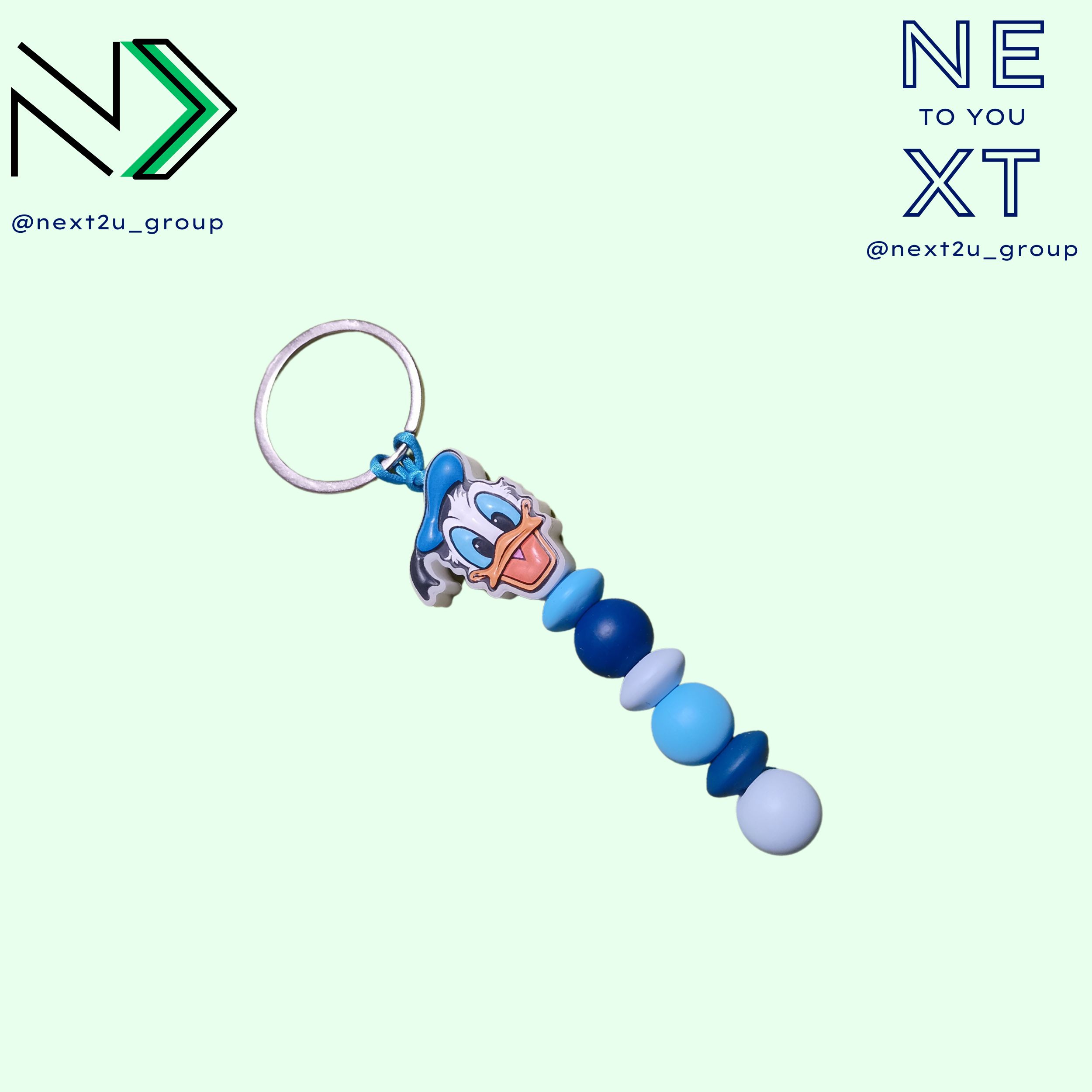 Llavero de silicona Pato Donald