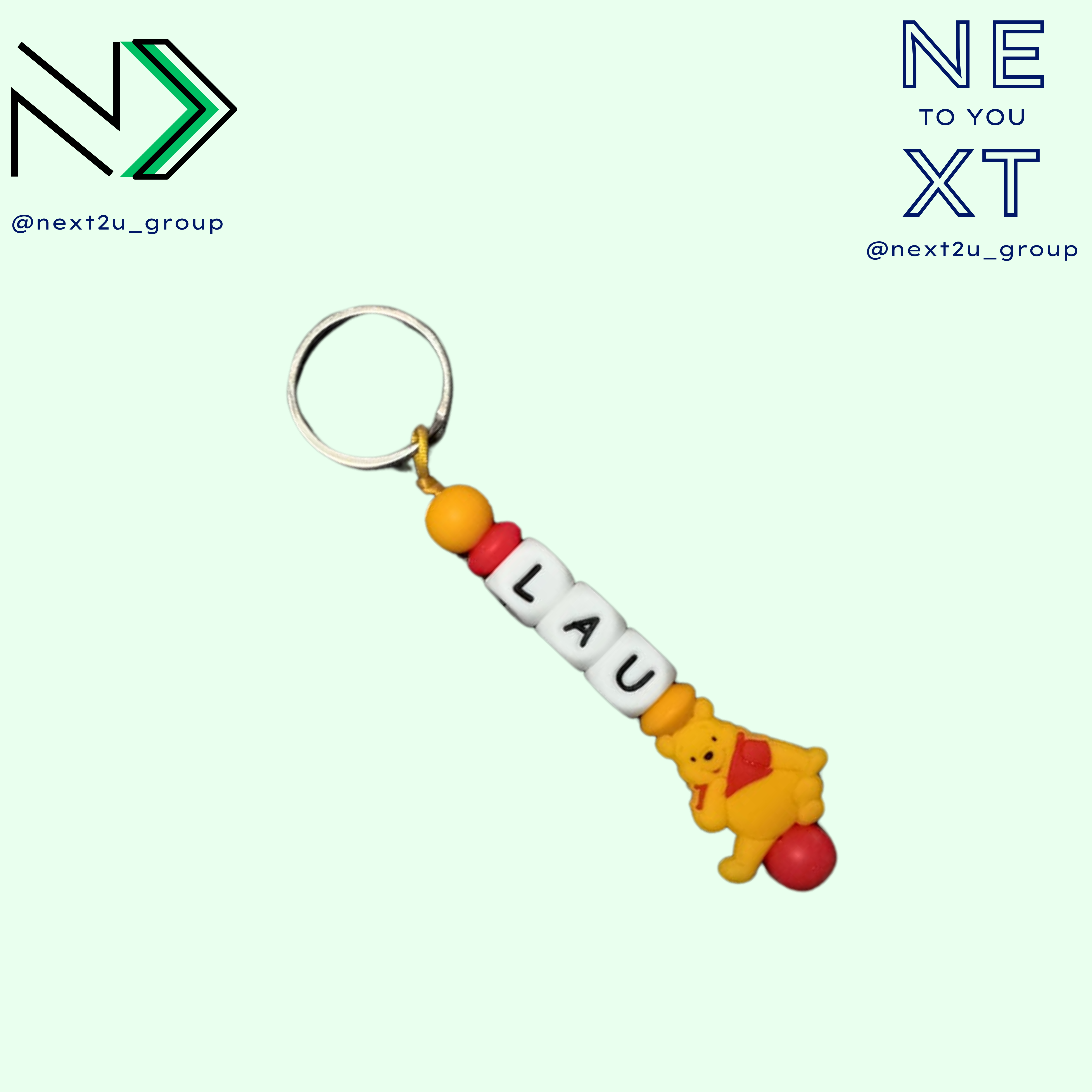 Llavero de silicona Winnie The Pooh