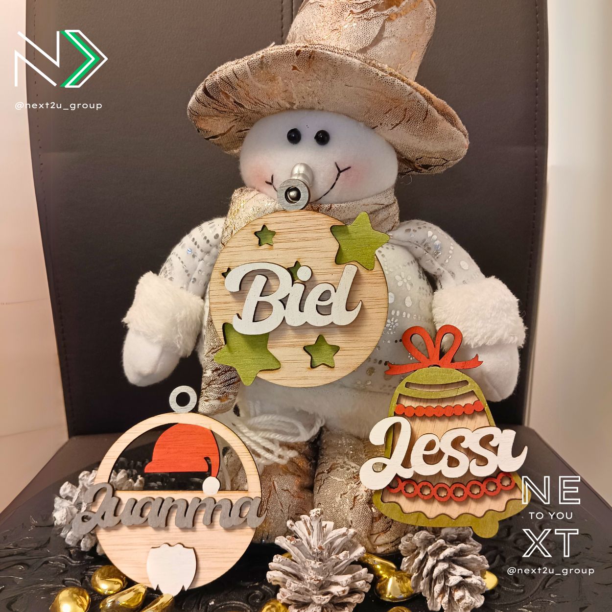 Bola de Navidad - Campana navideña