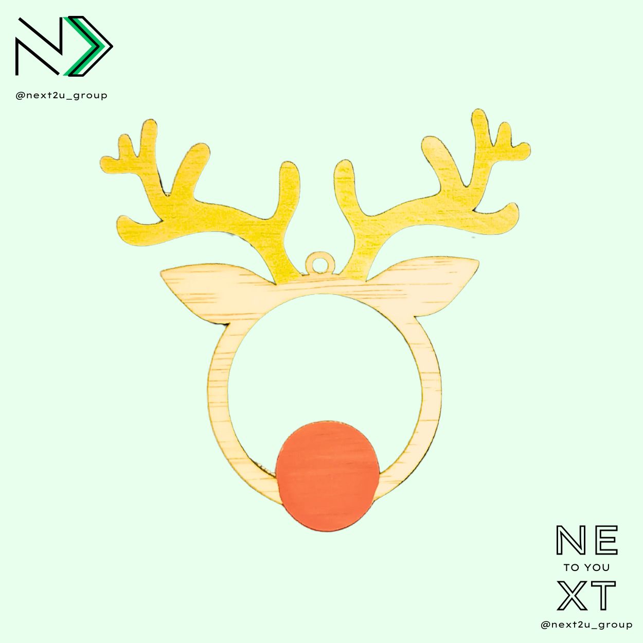 Bola de Navidad - Reno Rudolph