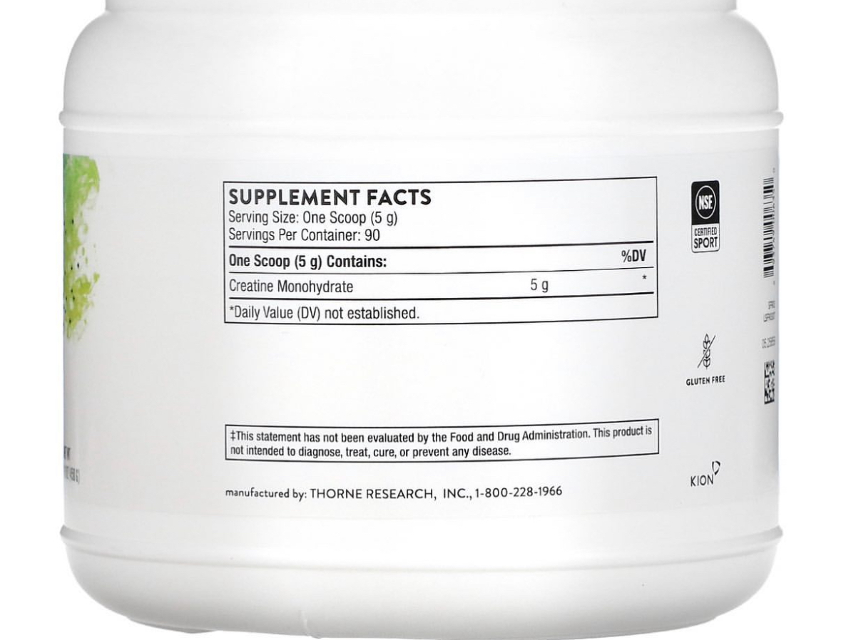 Creatine Monohydrate 450g (90 Servings)