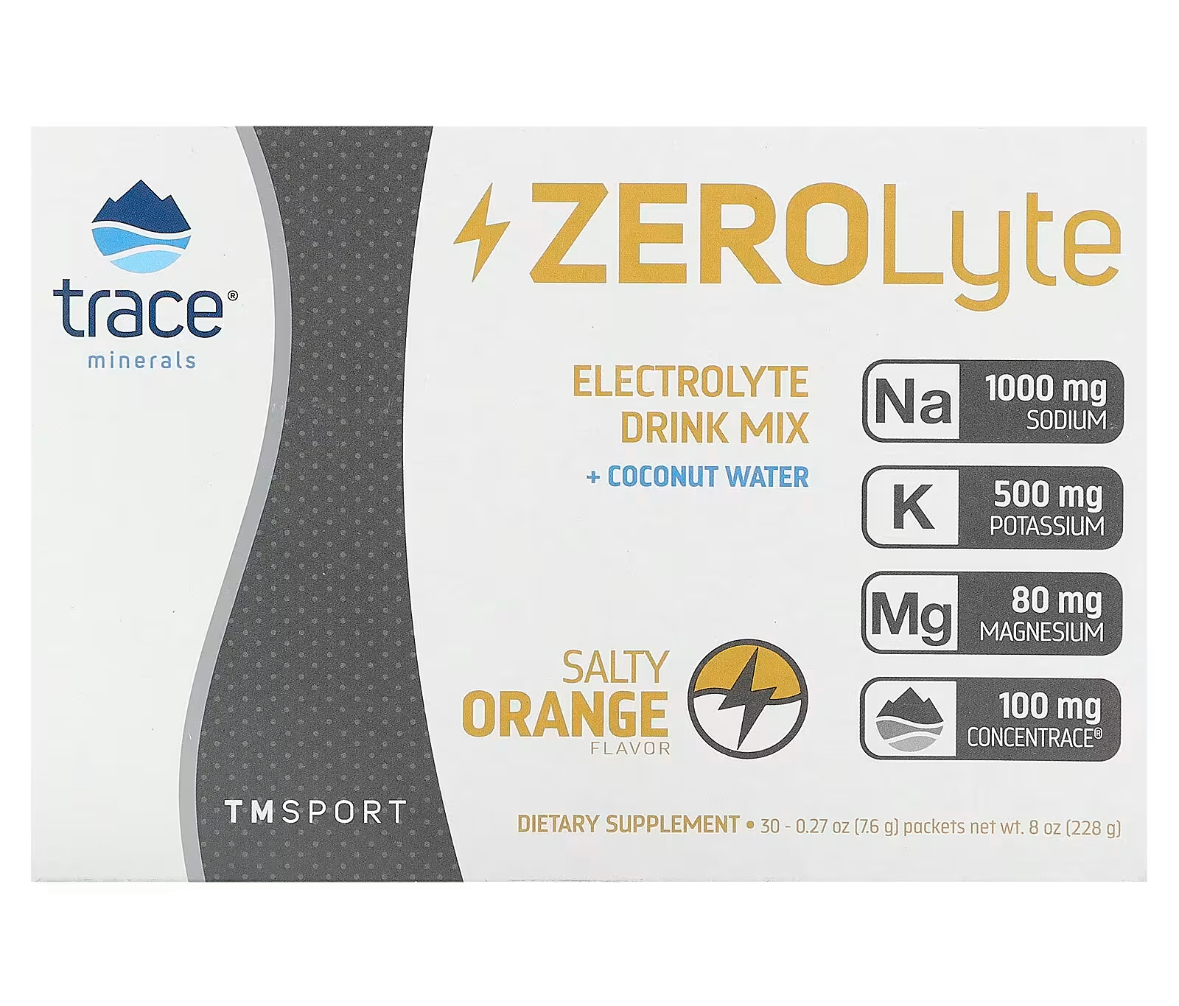 Trace Minerals Electrolytes Drink (30 pkts)