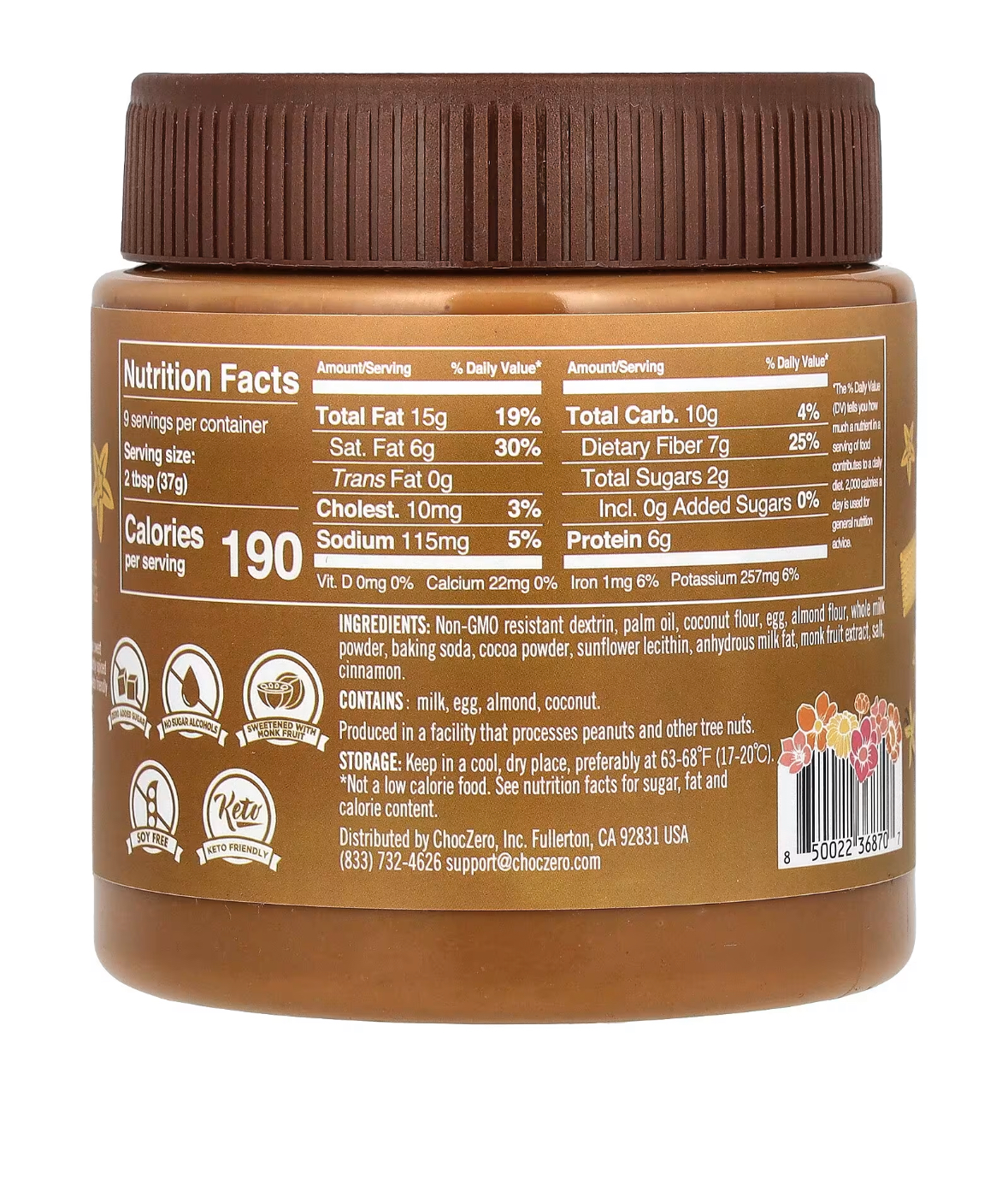 Keto Spread (Lotus Flavor)