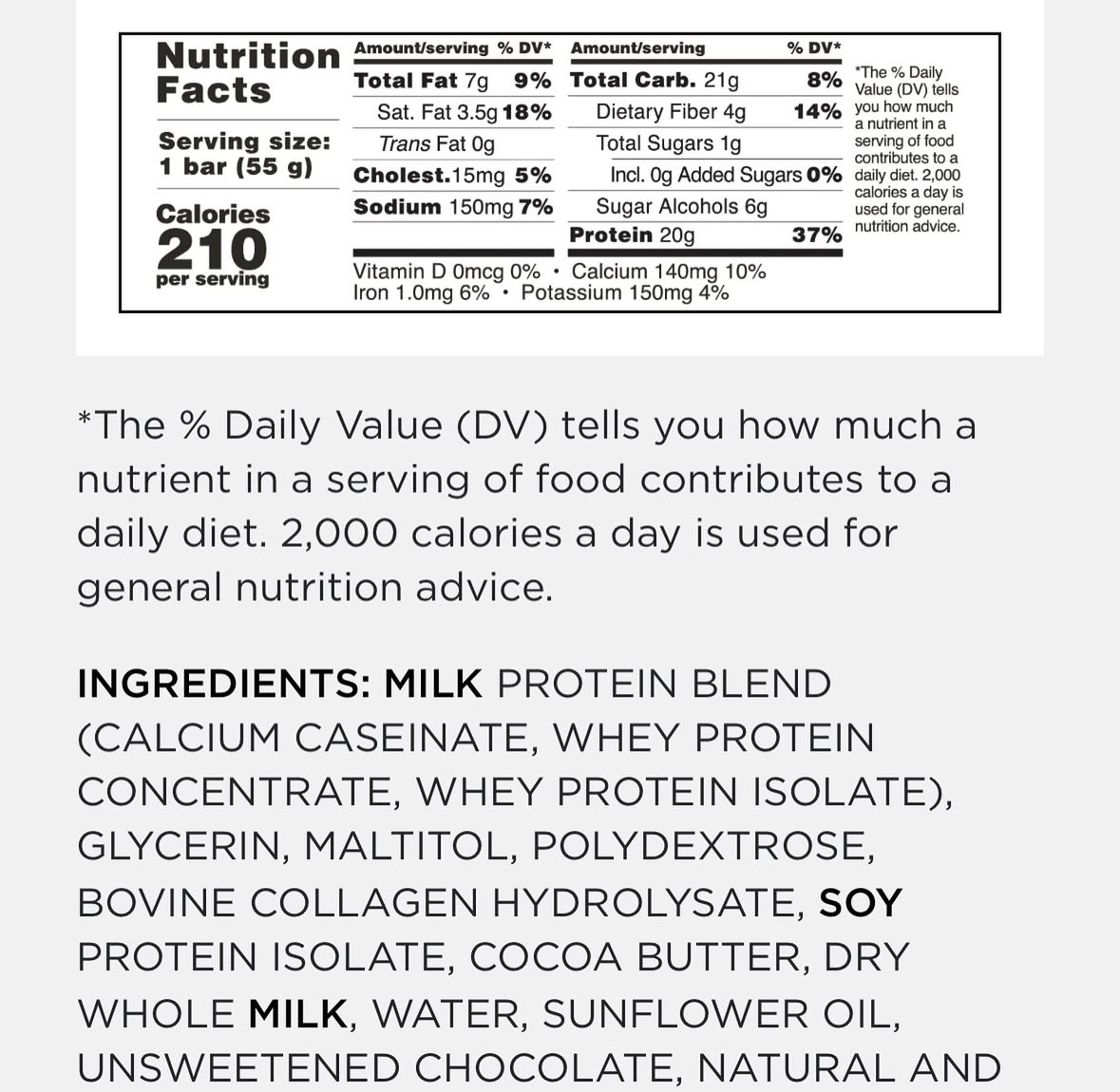 Barebells Protein Bar