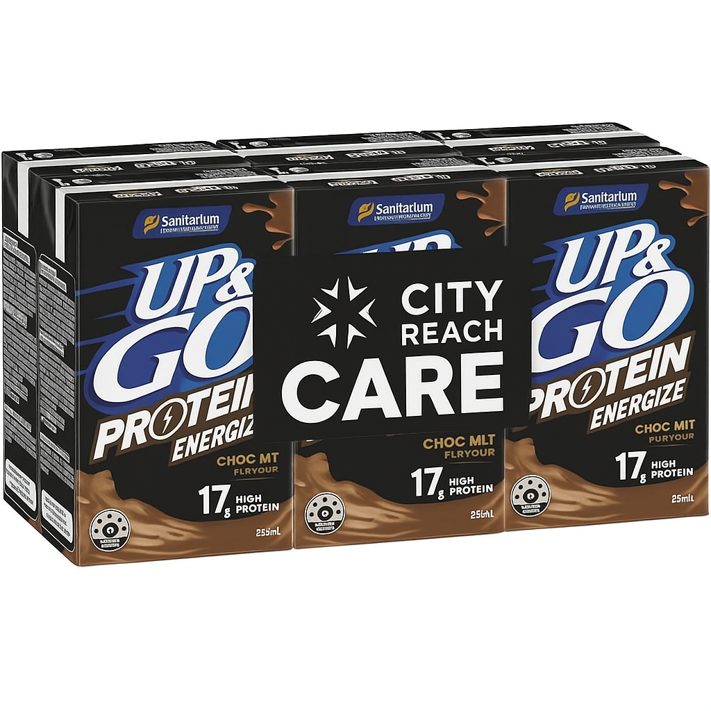 Up & Go Protein Energize Choc Malt 8 Pack