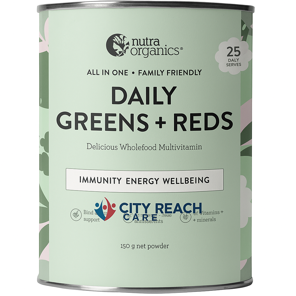 Nutra Organics Daily Greens + Reds
