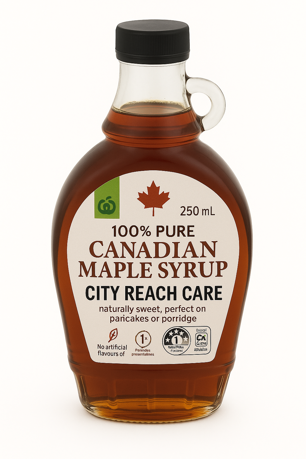 100% Pure Canadian Maple Syrup