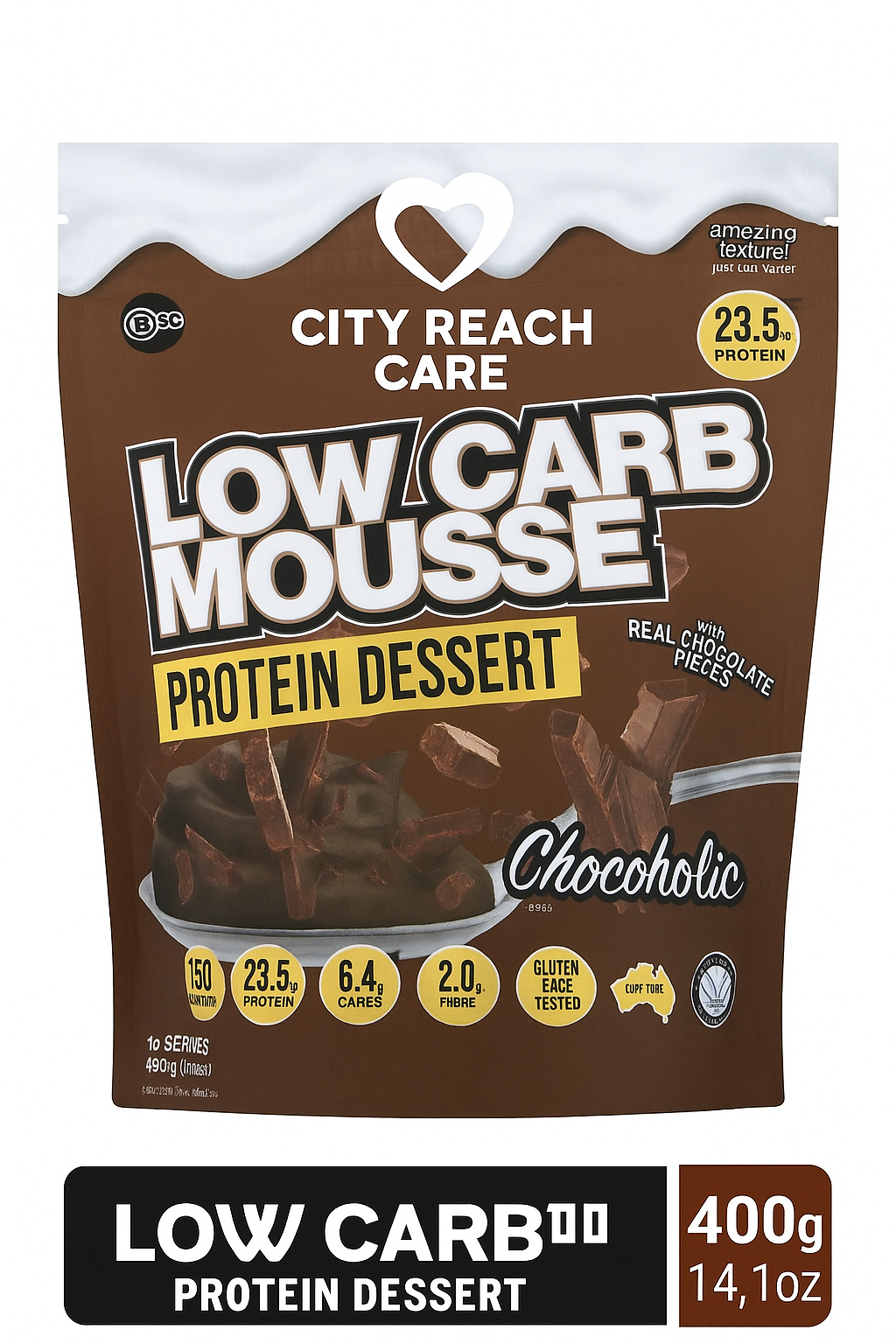 Low Carb Mousse Protein Dessert