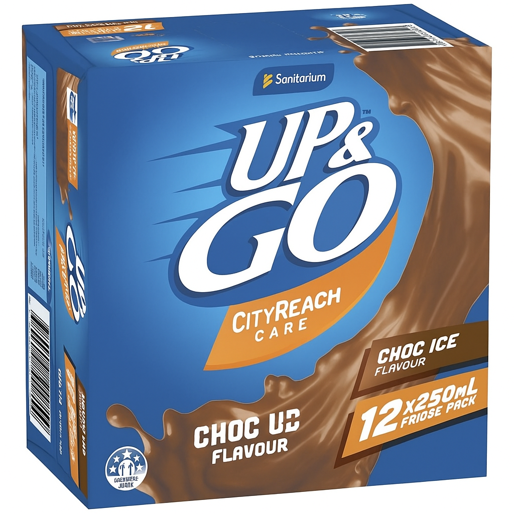 Up & Go CityReach Care Choc Ice Flavour