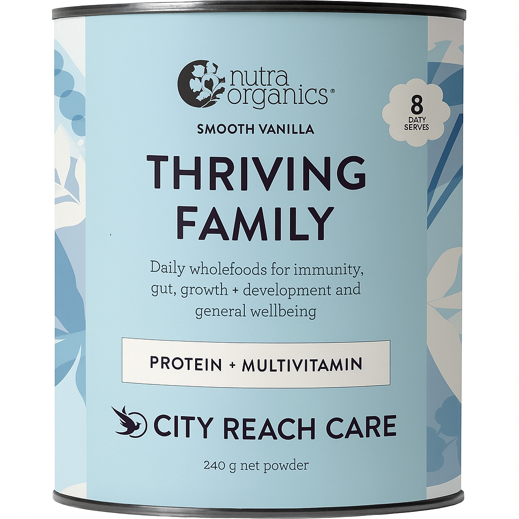 Nutra Organics Thriving Family Smooth Vanilla