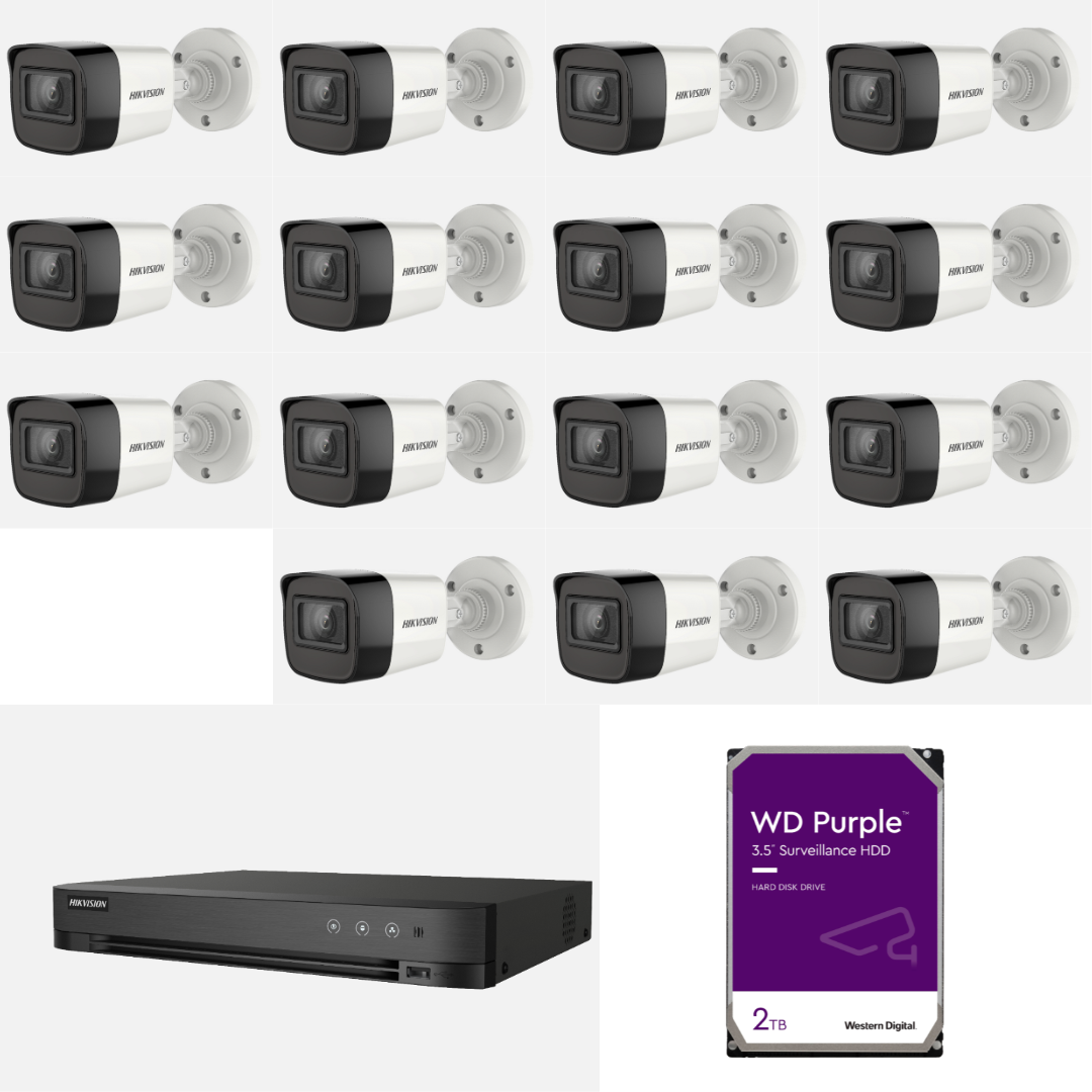 باقة 15 كاميرا رقمية هيكفيجن دقة 5 ميجا