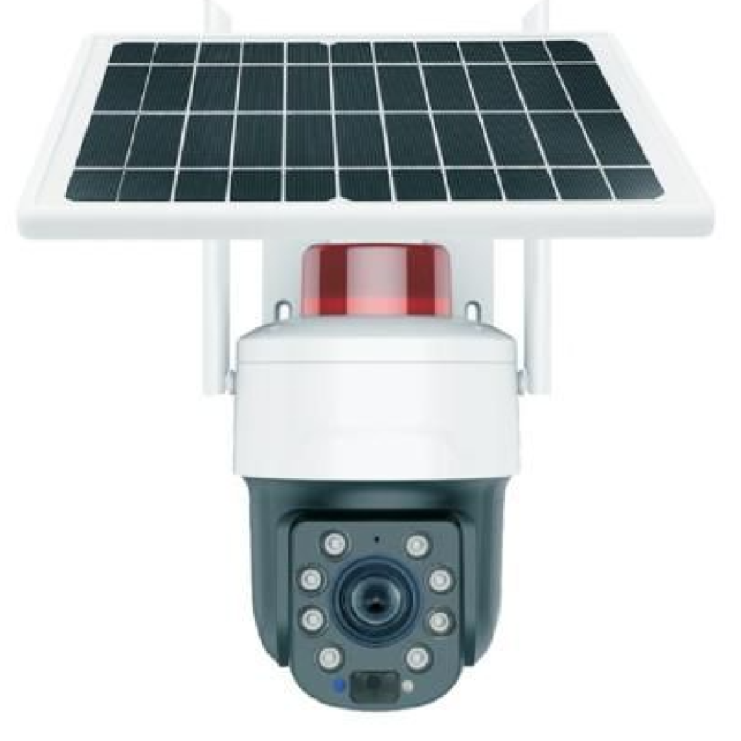كاميرا خارجية متحركة طاقة شمسية 4 جي 5 ميجا مع ذاكرة 128 جيجابايت سولار واط