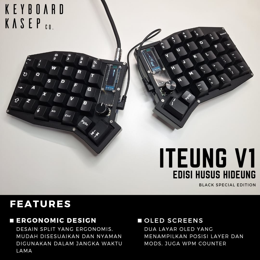 Iteung V1 Split Keyboard - Special Edition