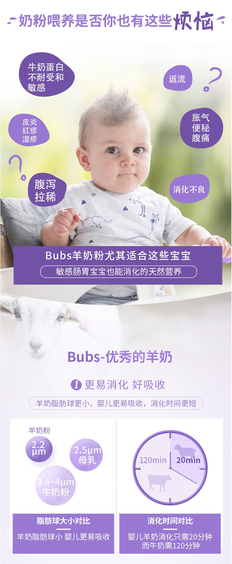 Bubs 山羊奶 3段