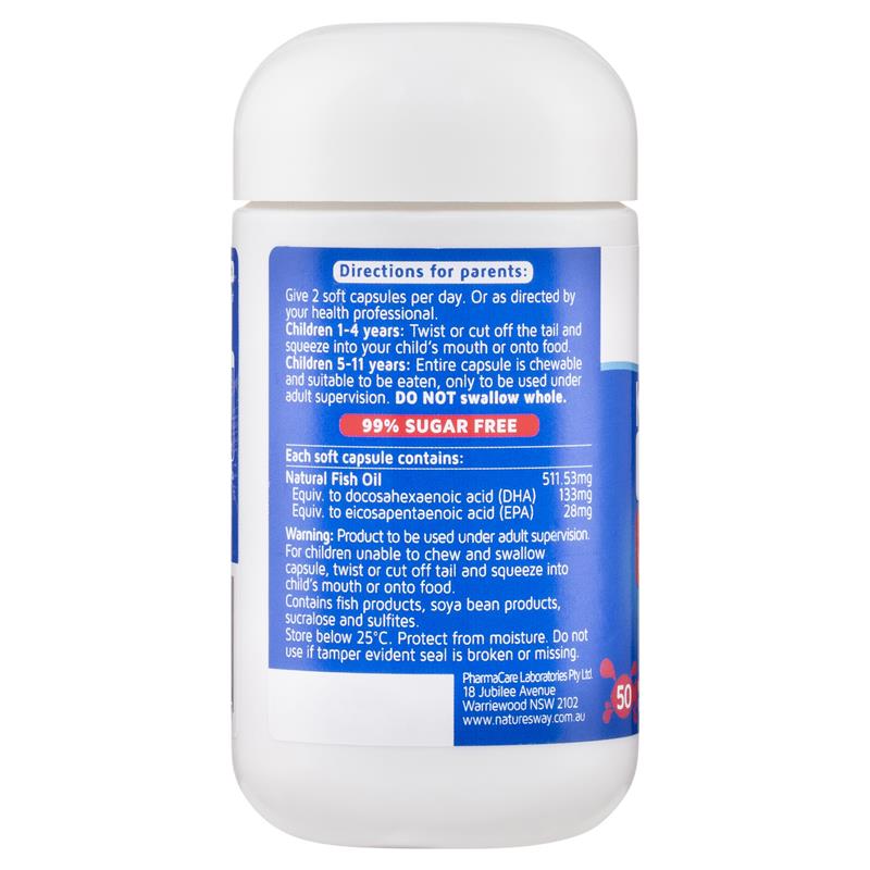 Nature's Way 儿童鱼油  50粒